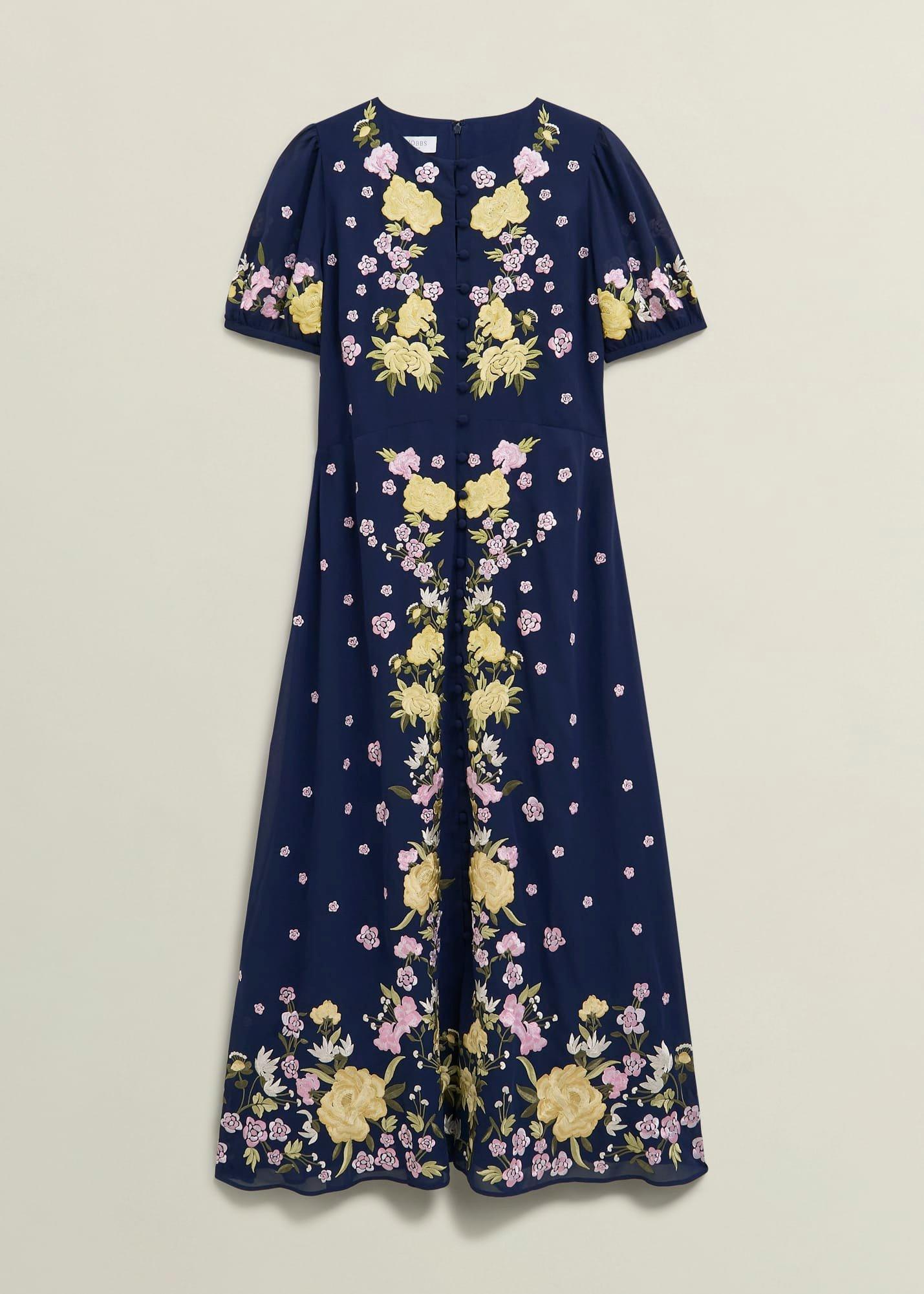 Elva Embroidered Dress