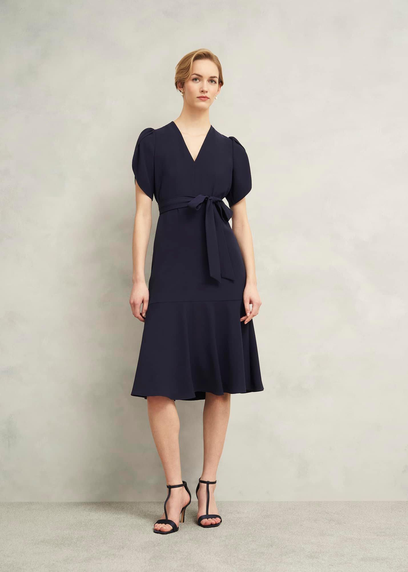 Pricilla Tie Midi Dress