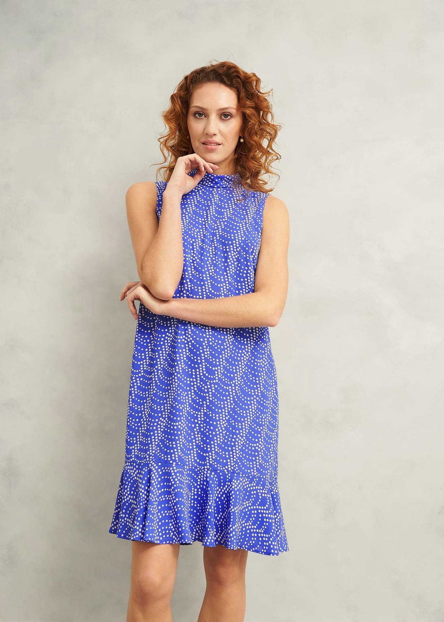 Ellis Spot Mini Dress