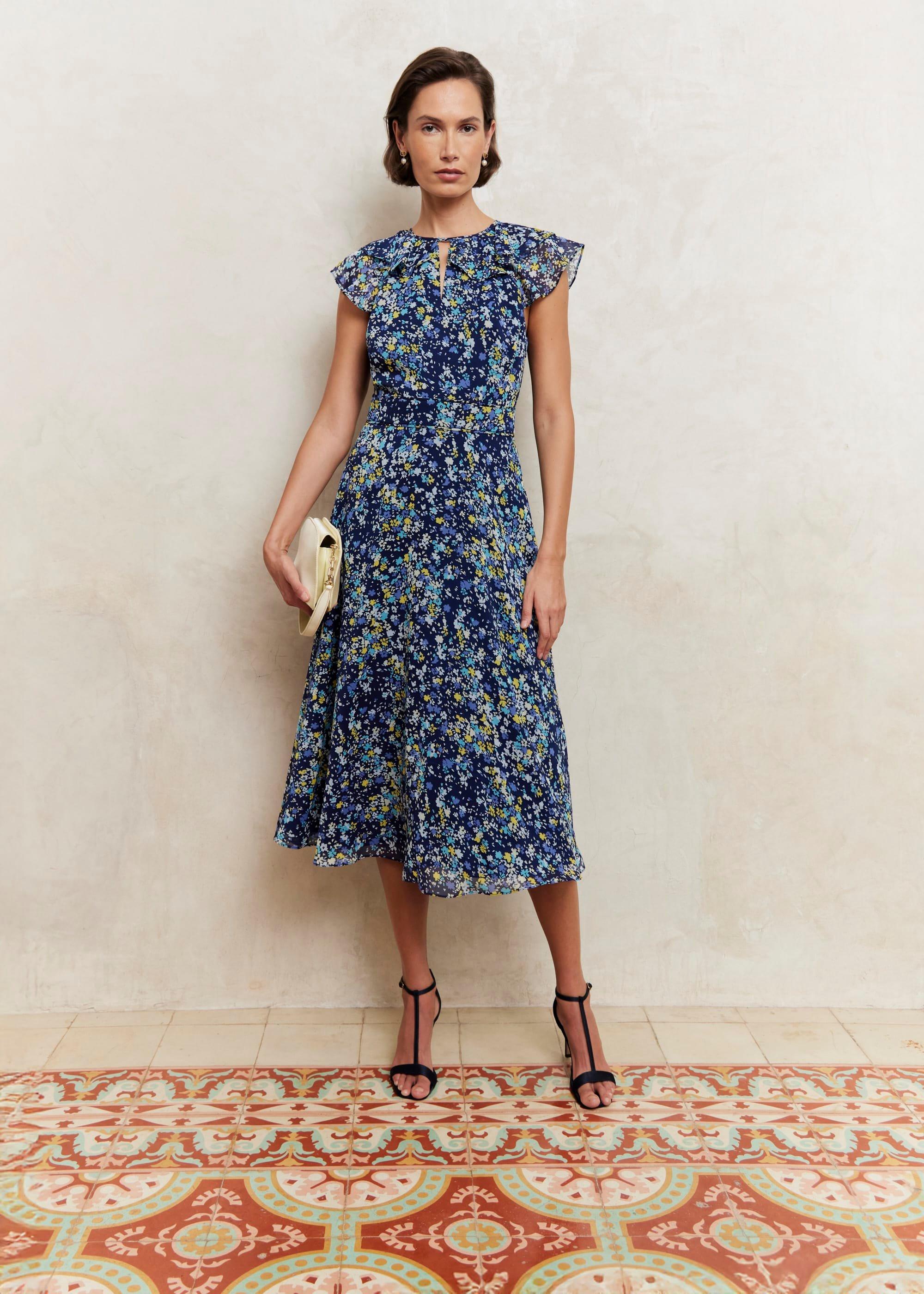 Dawn Frill Collar Dress