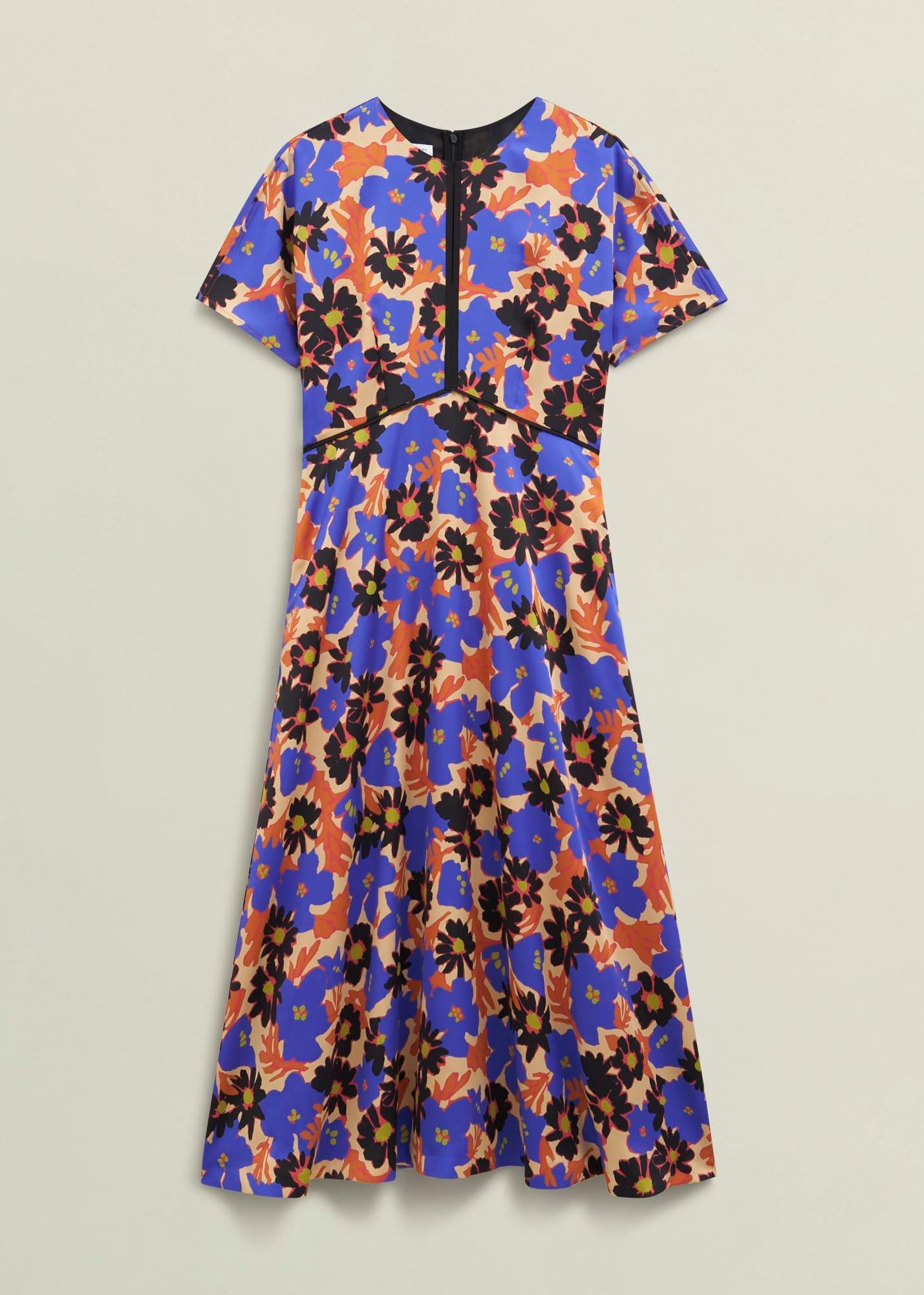 Arlesey Floral Midi Dress