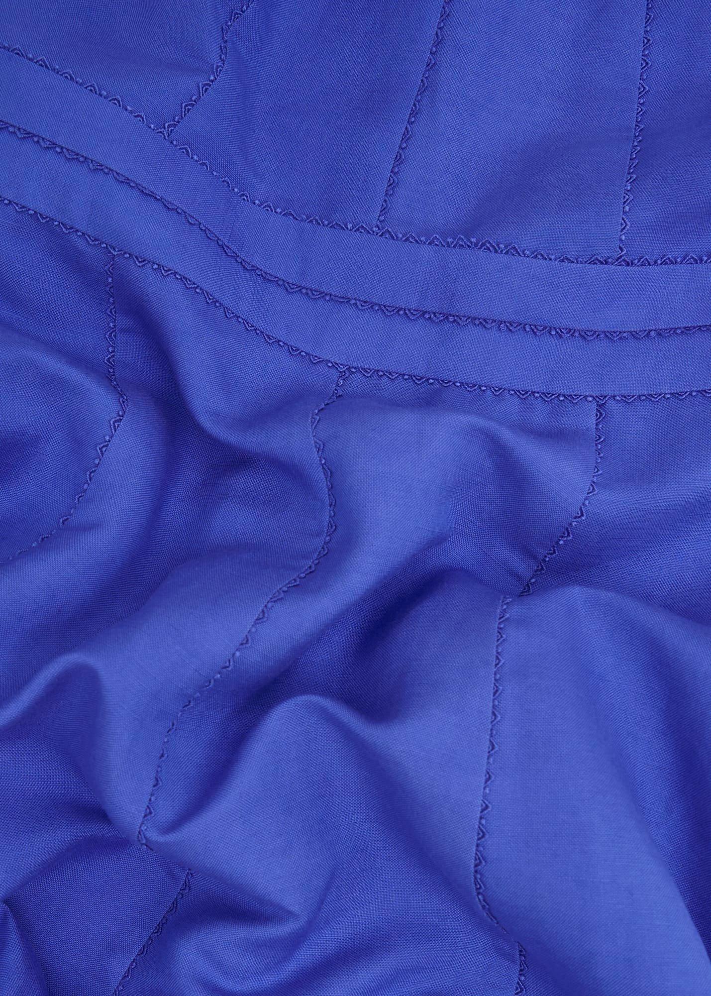 Harewood Linen Blend Maxi Dress, Quartz Blue, hi-res