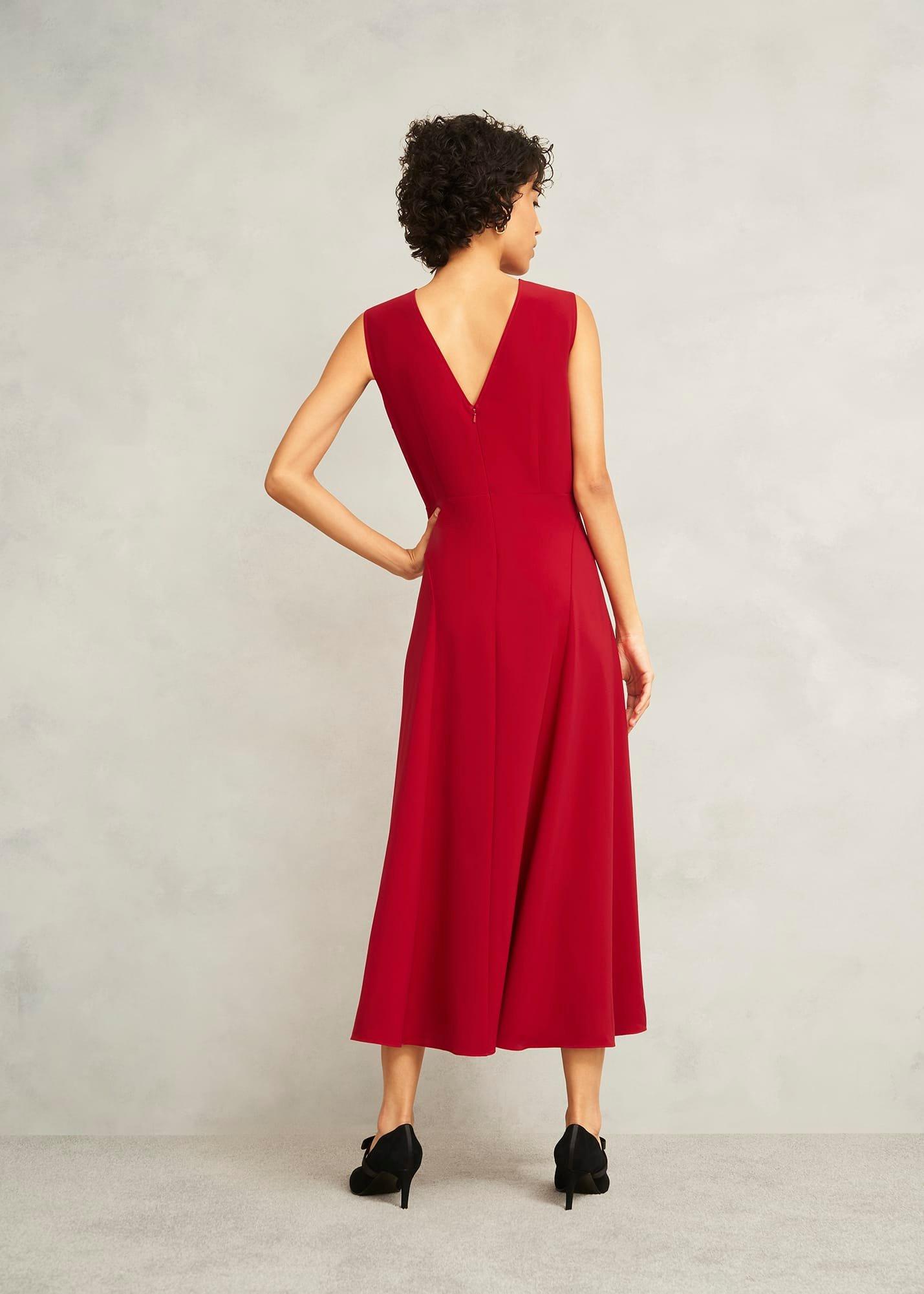 Norieford Dress, Red, hi-res