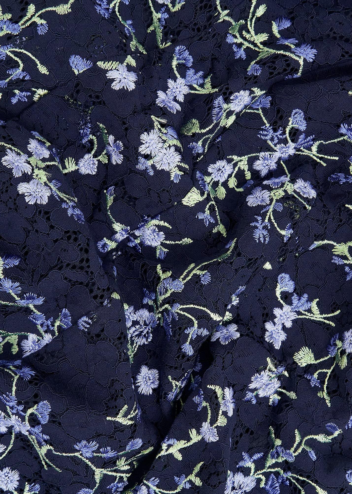 Ria Embroidered Floral Dress, Midnight Multi, hi-res