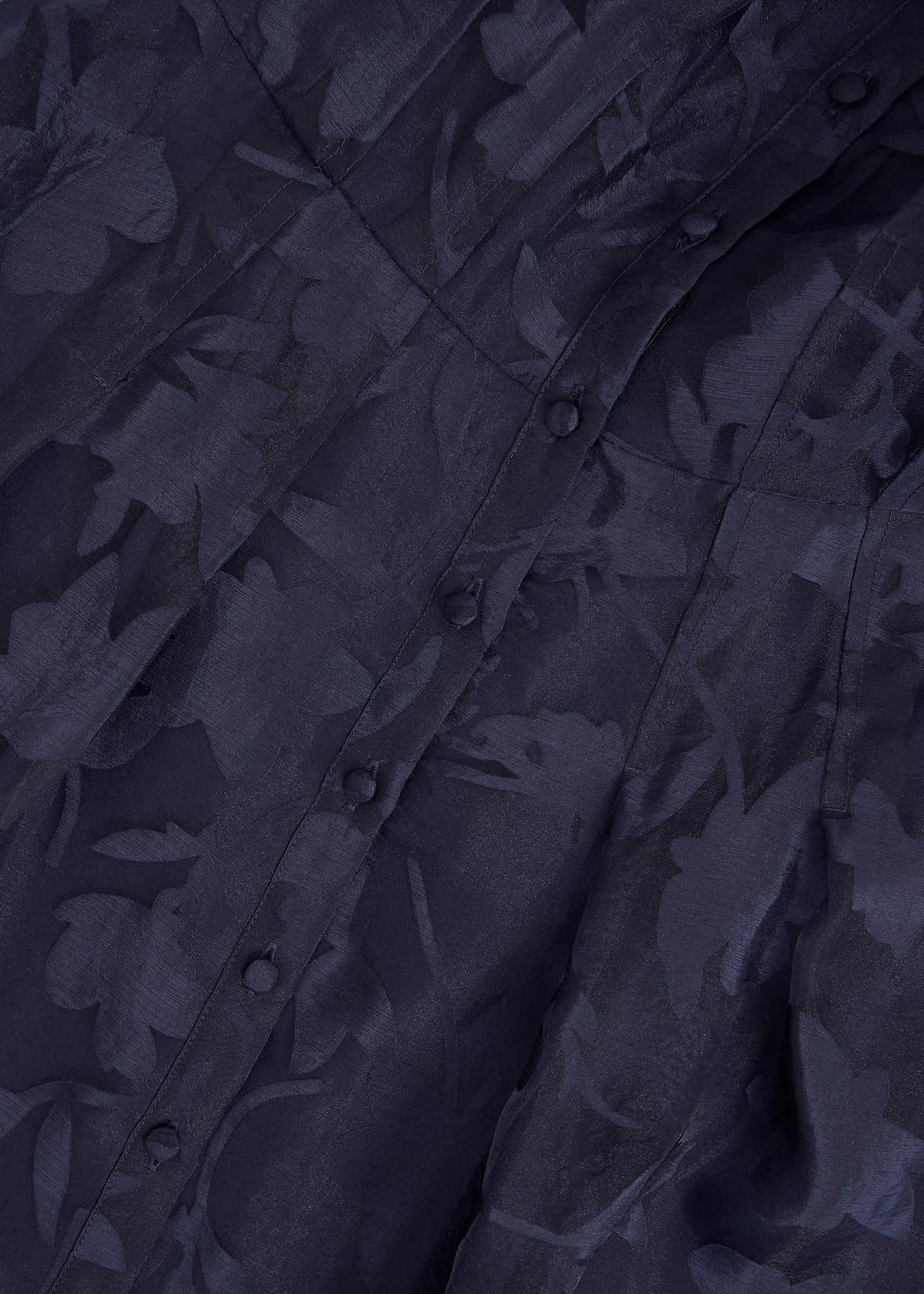 Tess Shirt Dress, Midnight Navy, hi-res