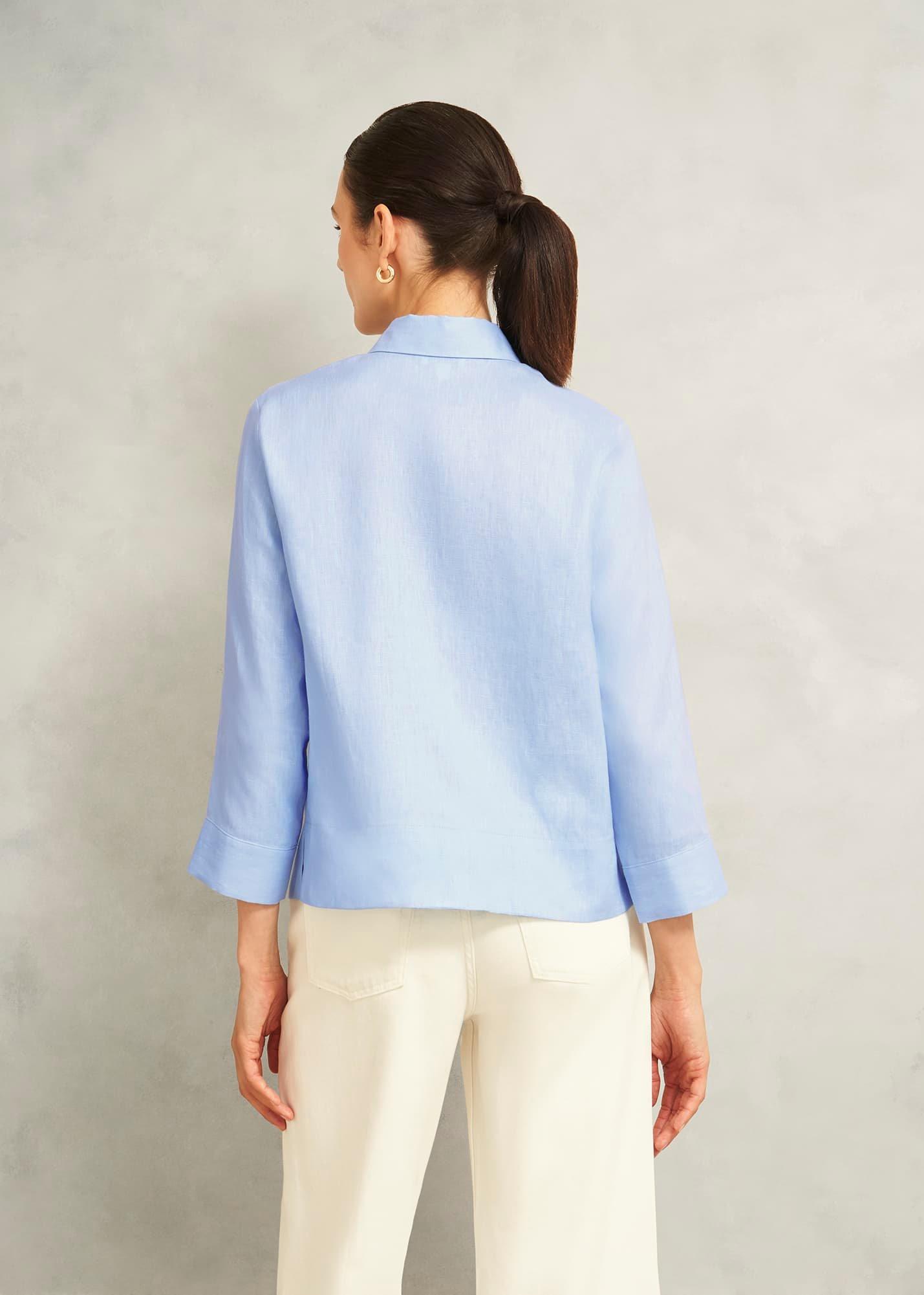 Light Blue Nita Shirt, Maya Blue, hi-res