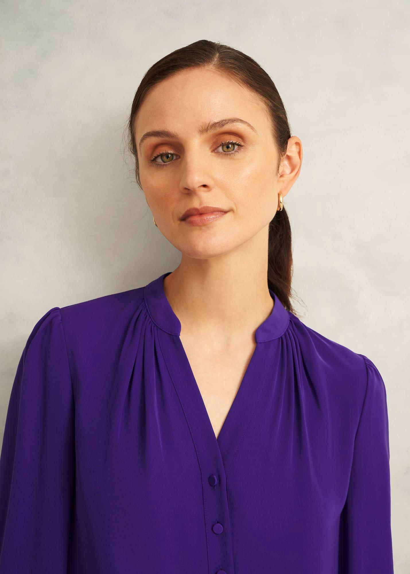 Peony Blouse, Future Purple, hi-res