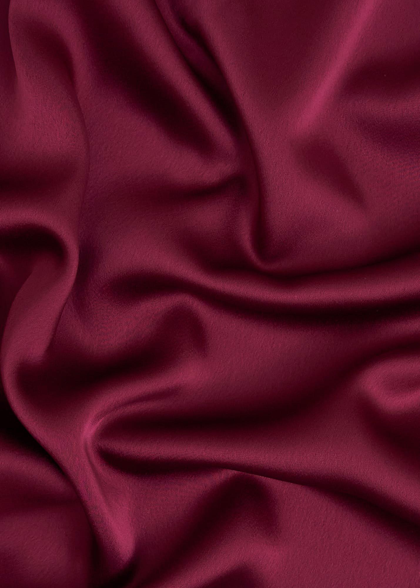 Nina Satin Blouse, Beryl Red, hi-res