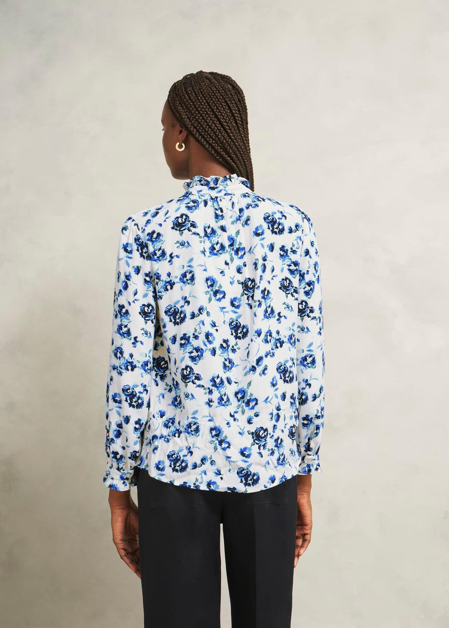 Elspeth Blouse, Ivory Multi, hi-res