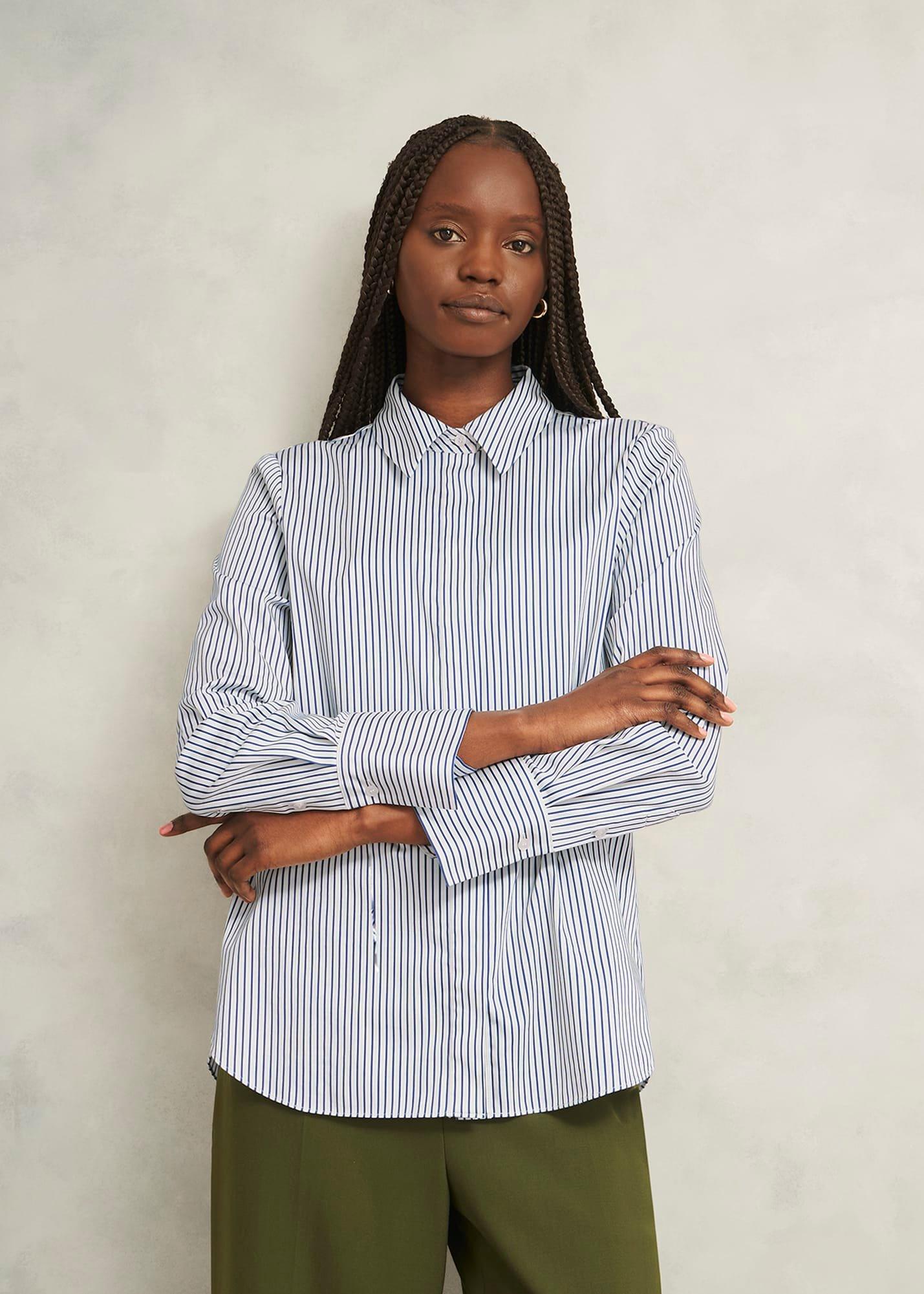 Andra Cotton Blend Shirt