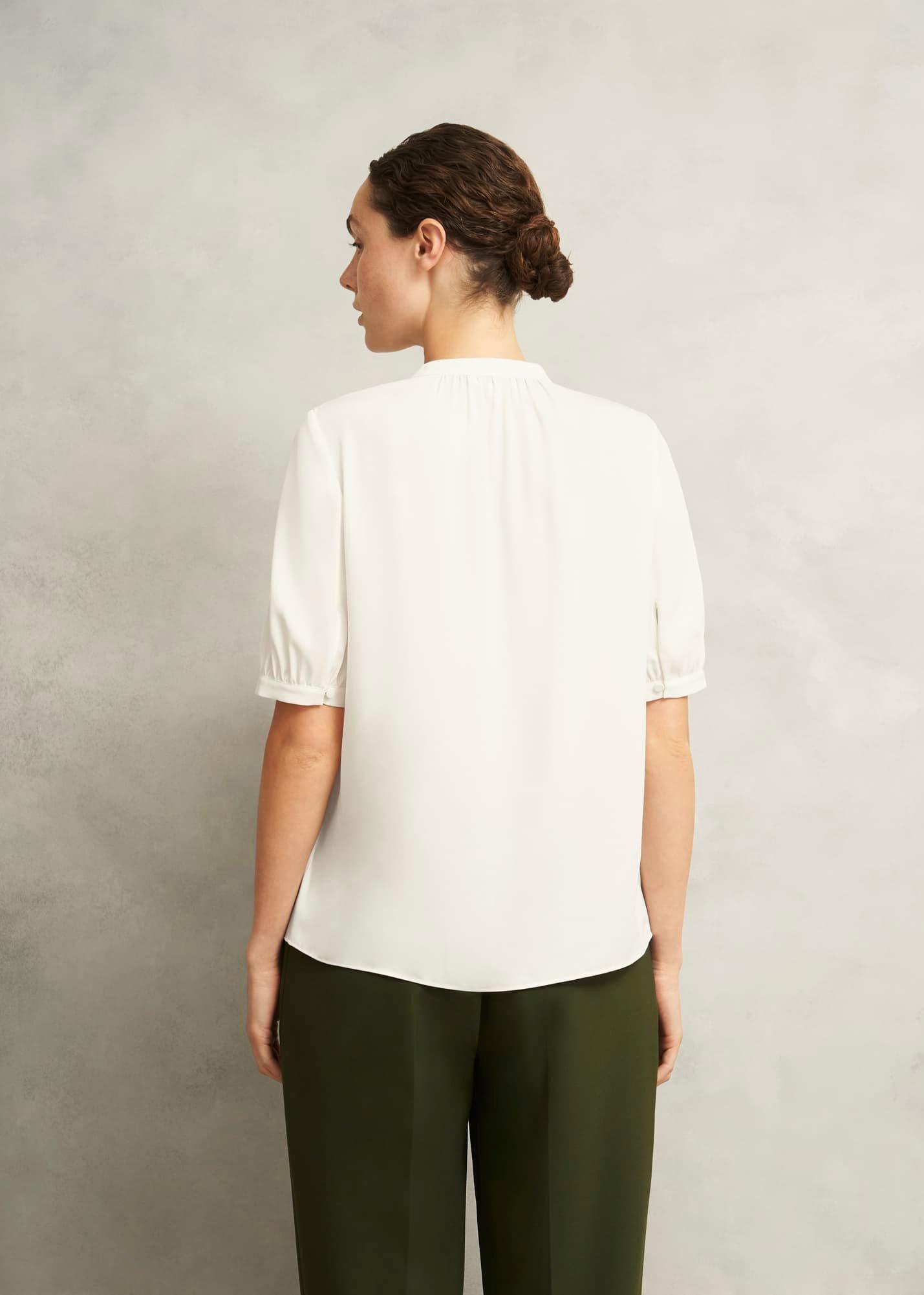 Buttercream Azalea Blouse, Buttercream, hi-res