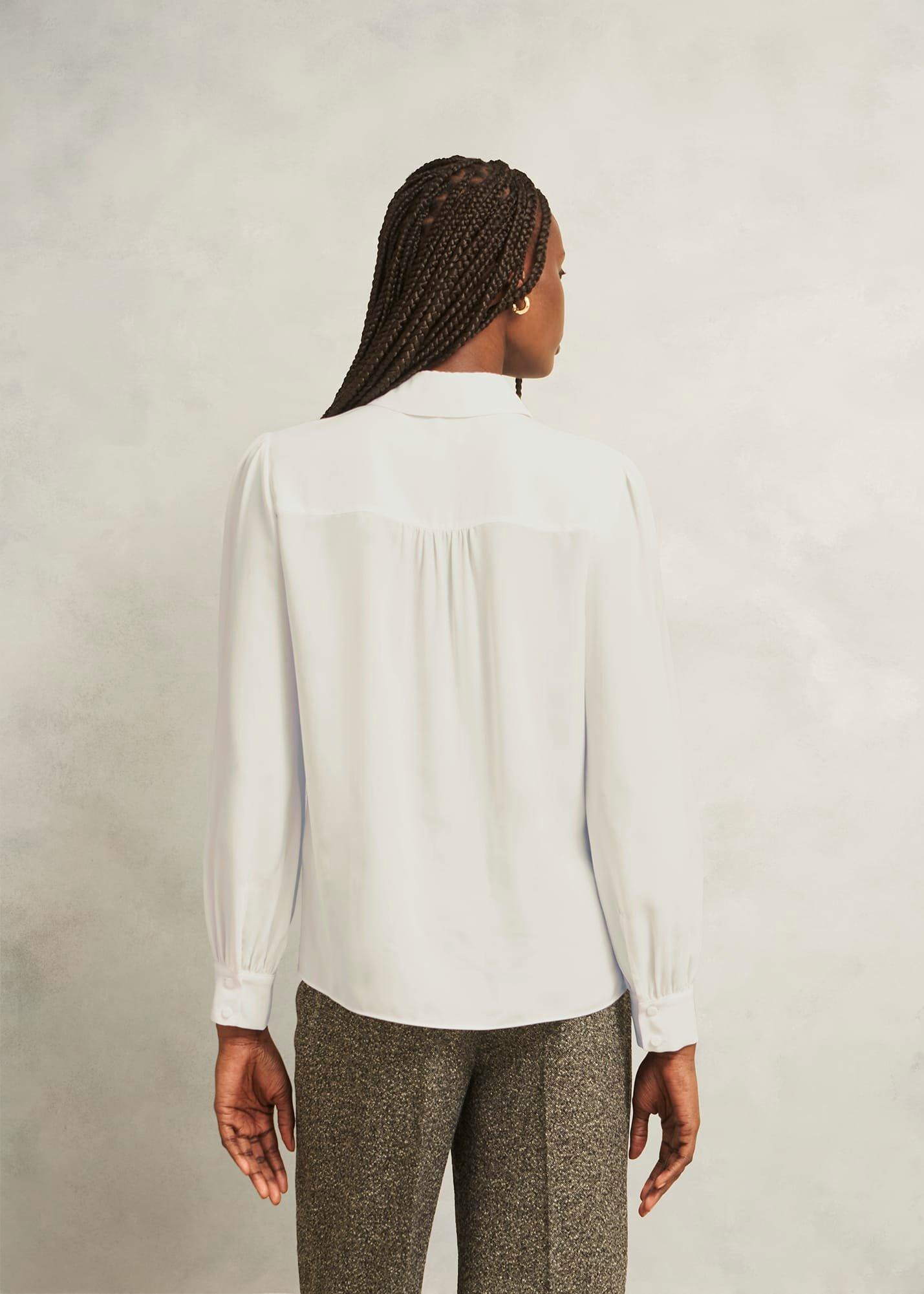 Rose Blouse, Ivory, hi-res