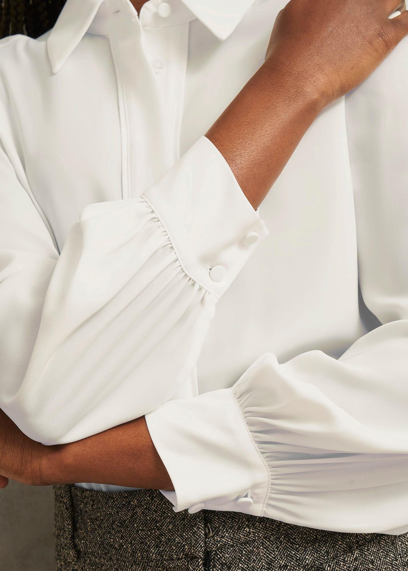 Rose Blouse, Ivory, hi-res