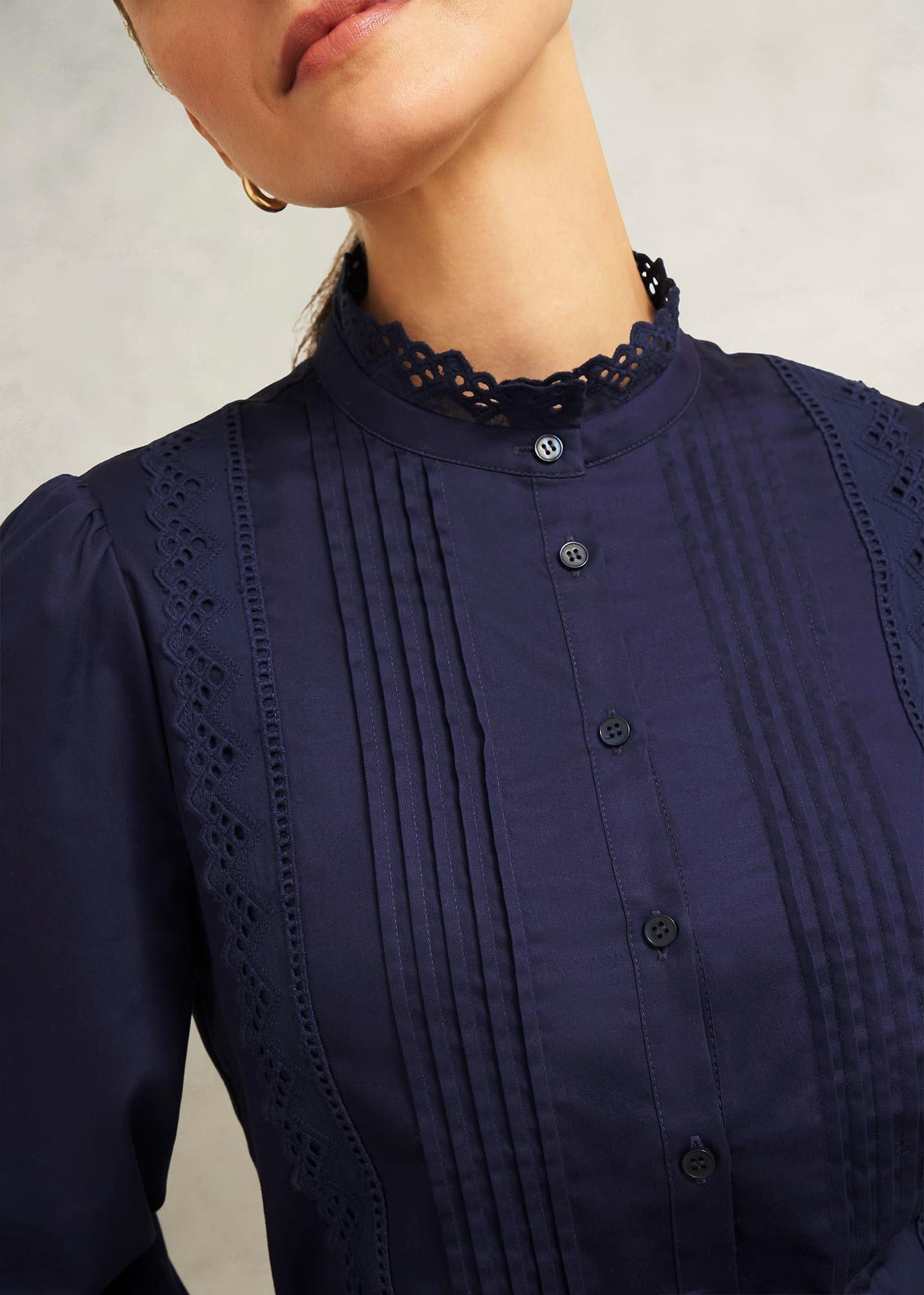 Cici Blouse, True Navy, hi-res