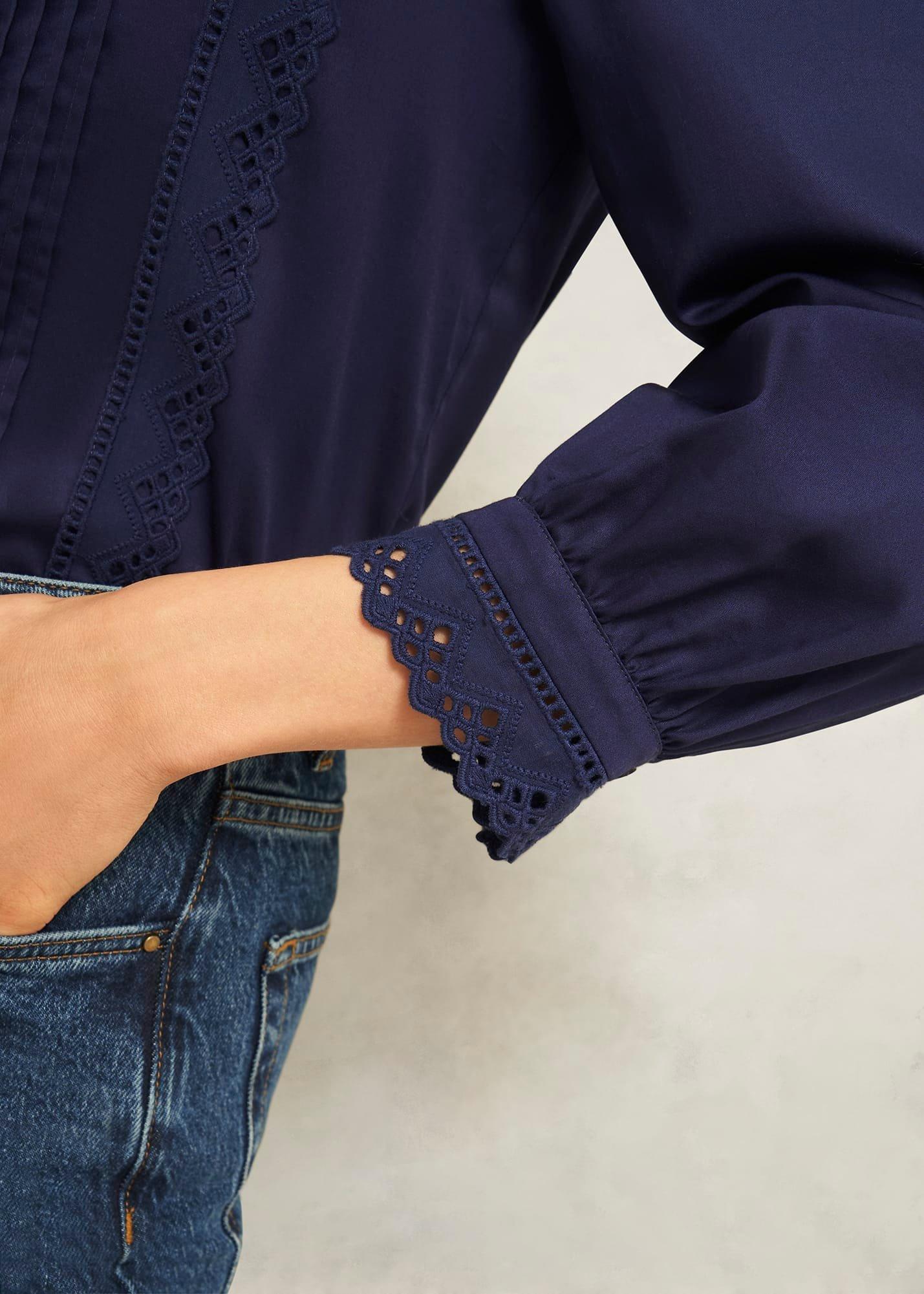 Cici Blouse, True Navy, hi-res