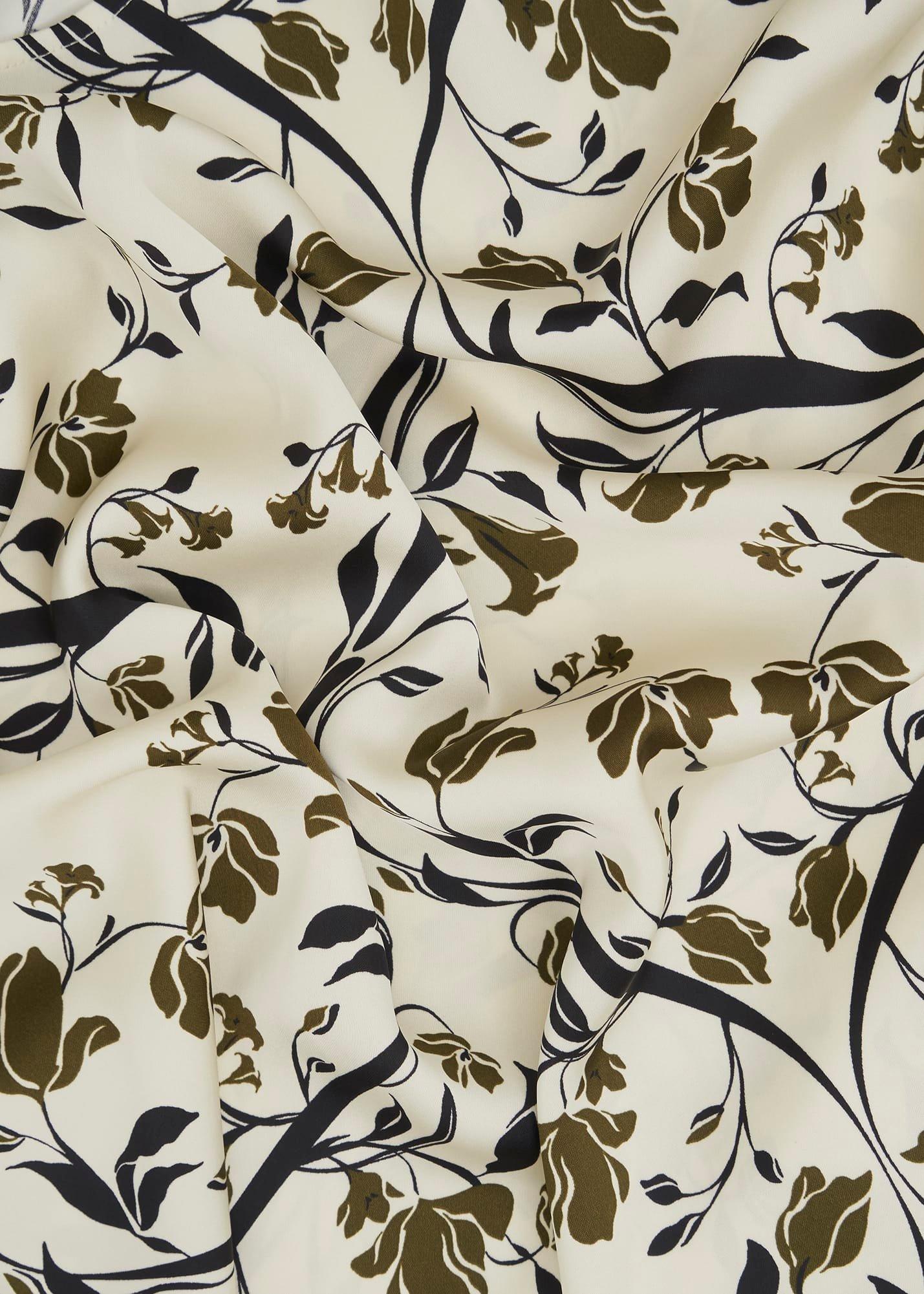 Harptree Blouse, Ivory Olive, hi-res