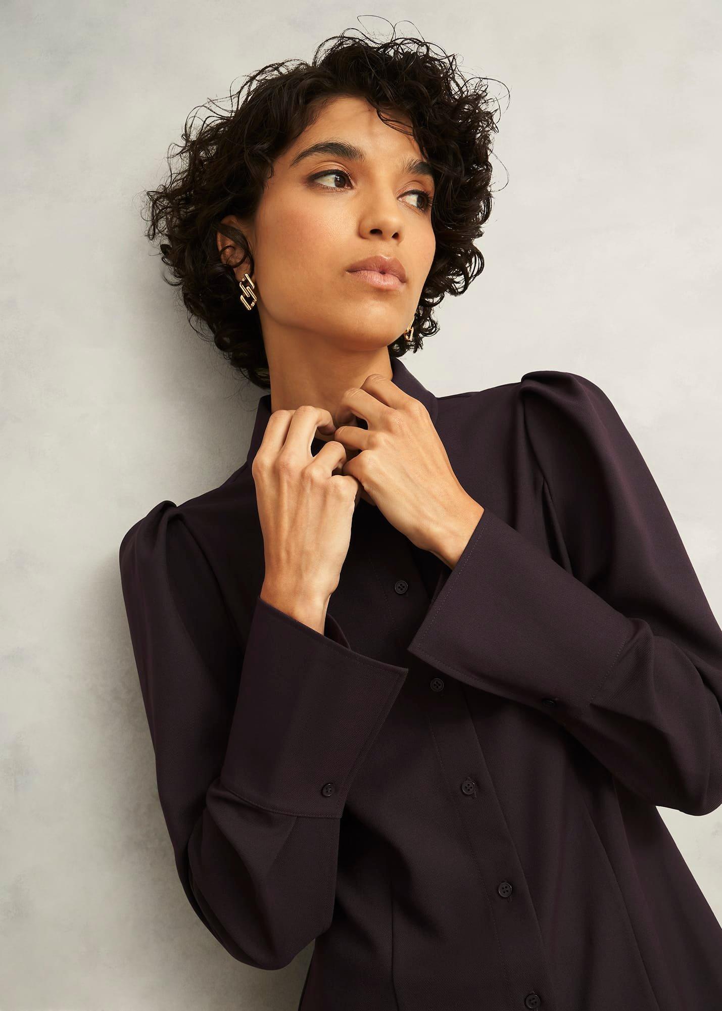 Clement Shirt, Chocolate, hi-res