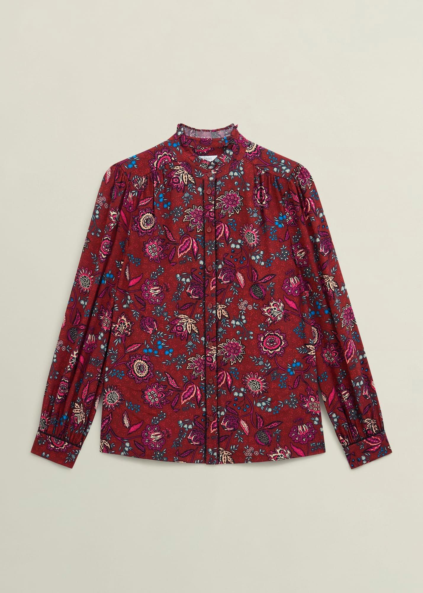 Carissa Blouse, Red Multi, hi-res