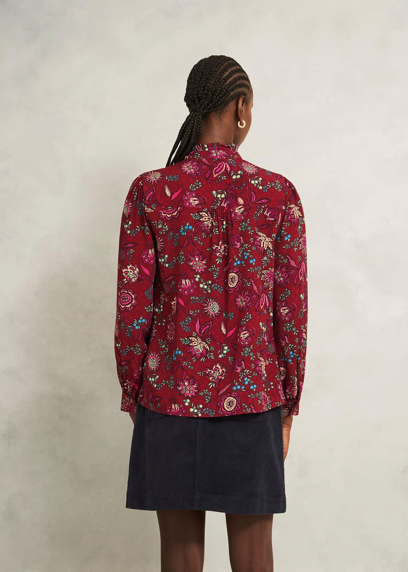 Carissa Blouse, Red Multi, hi-res