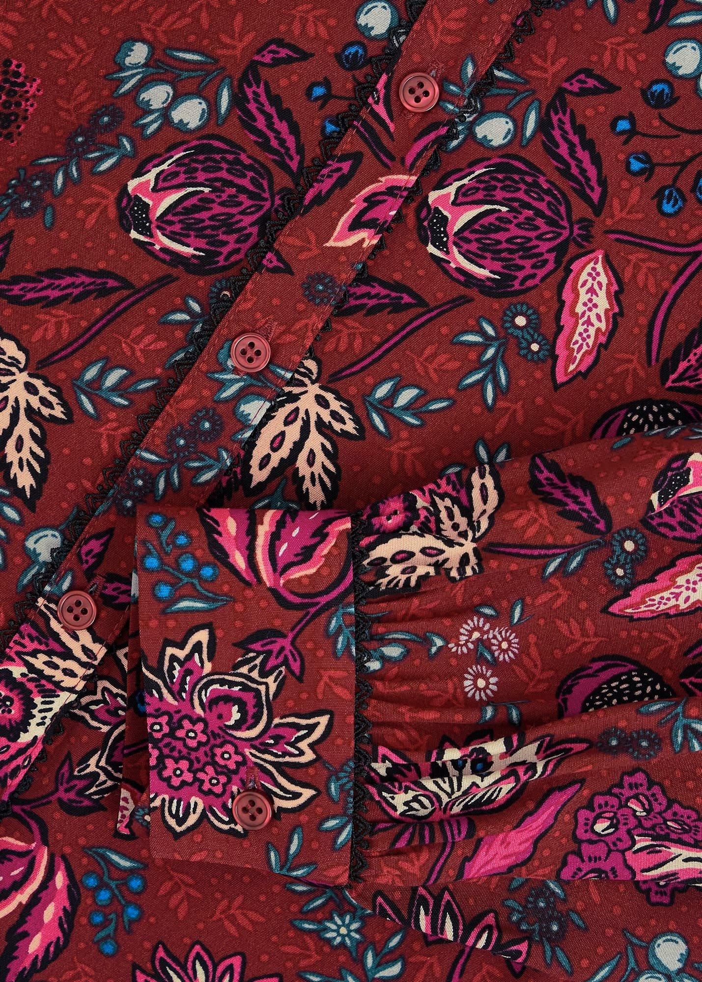 Carissa Blouse, Red Multi, hi-res