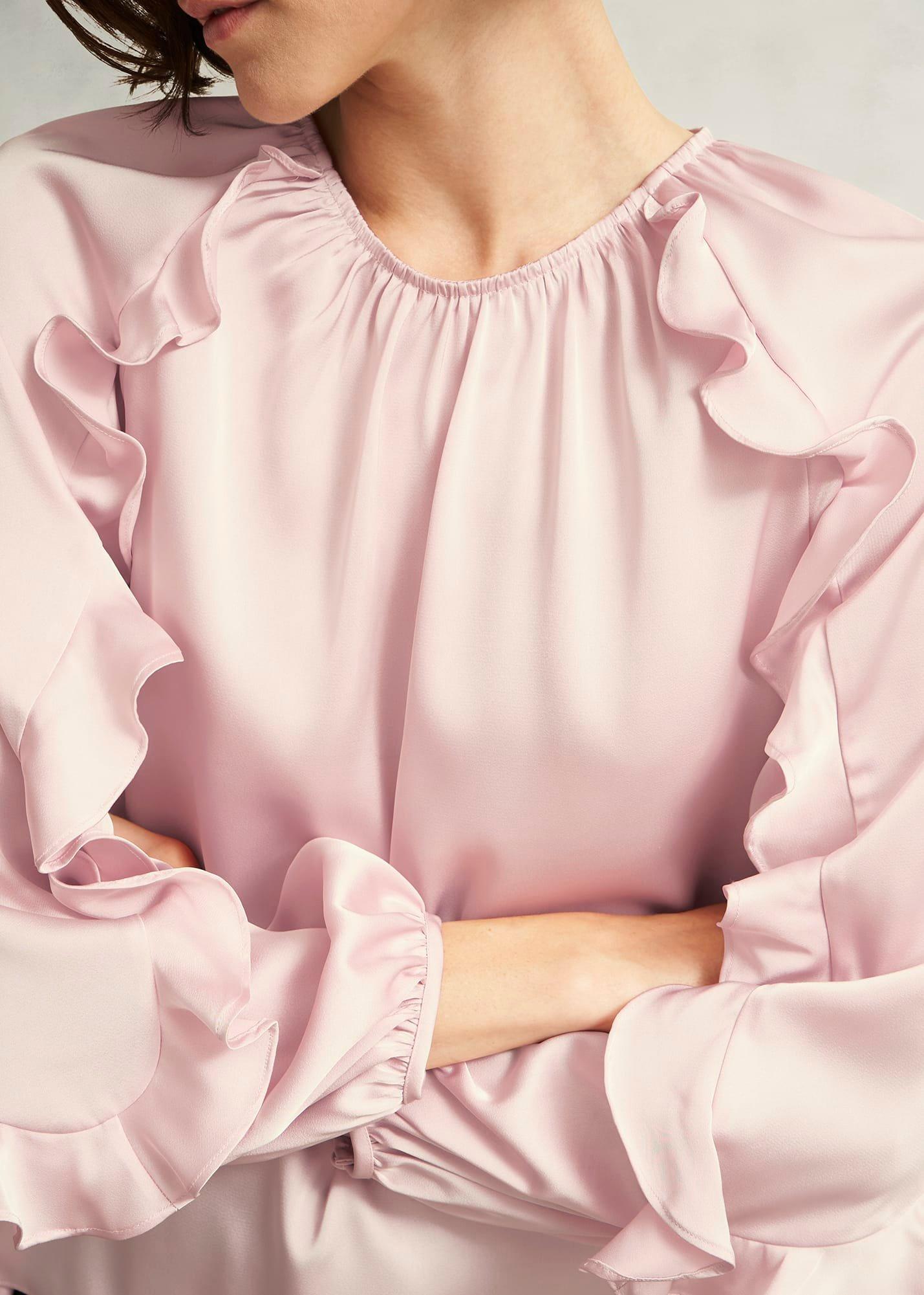 Babbington Blouse, Pale Pink, hi-res
