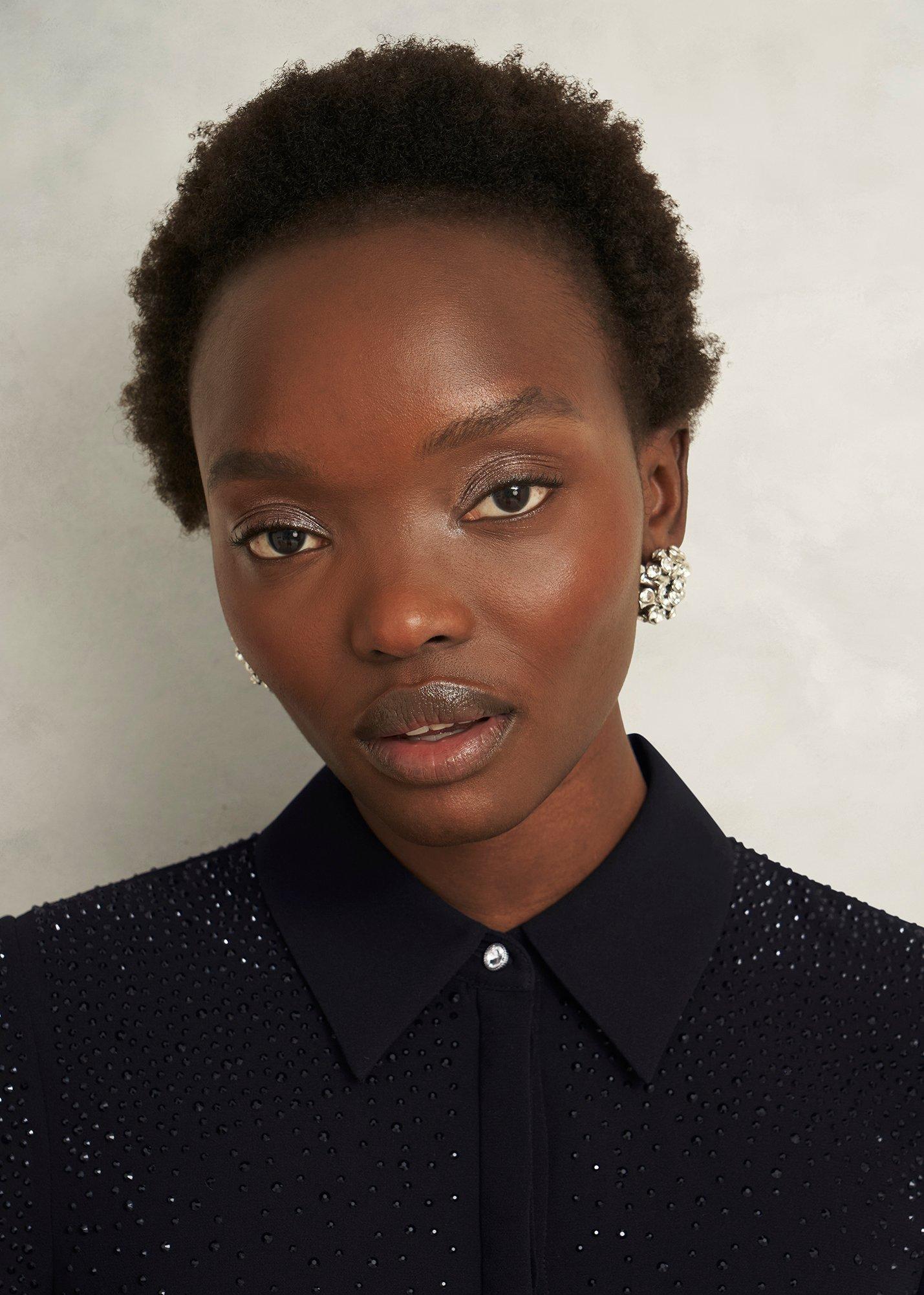 Shona Hotfix Shirt, Black, hi-res