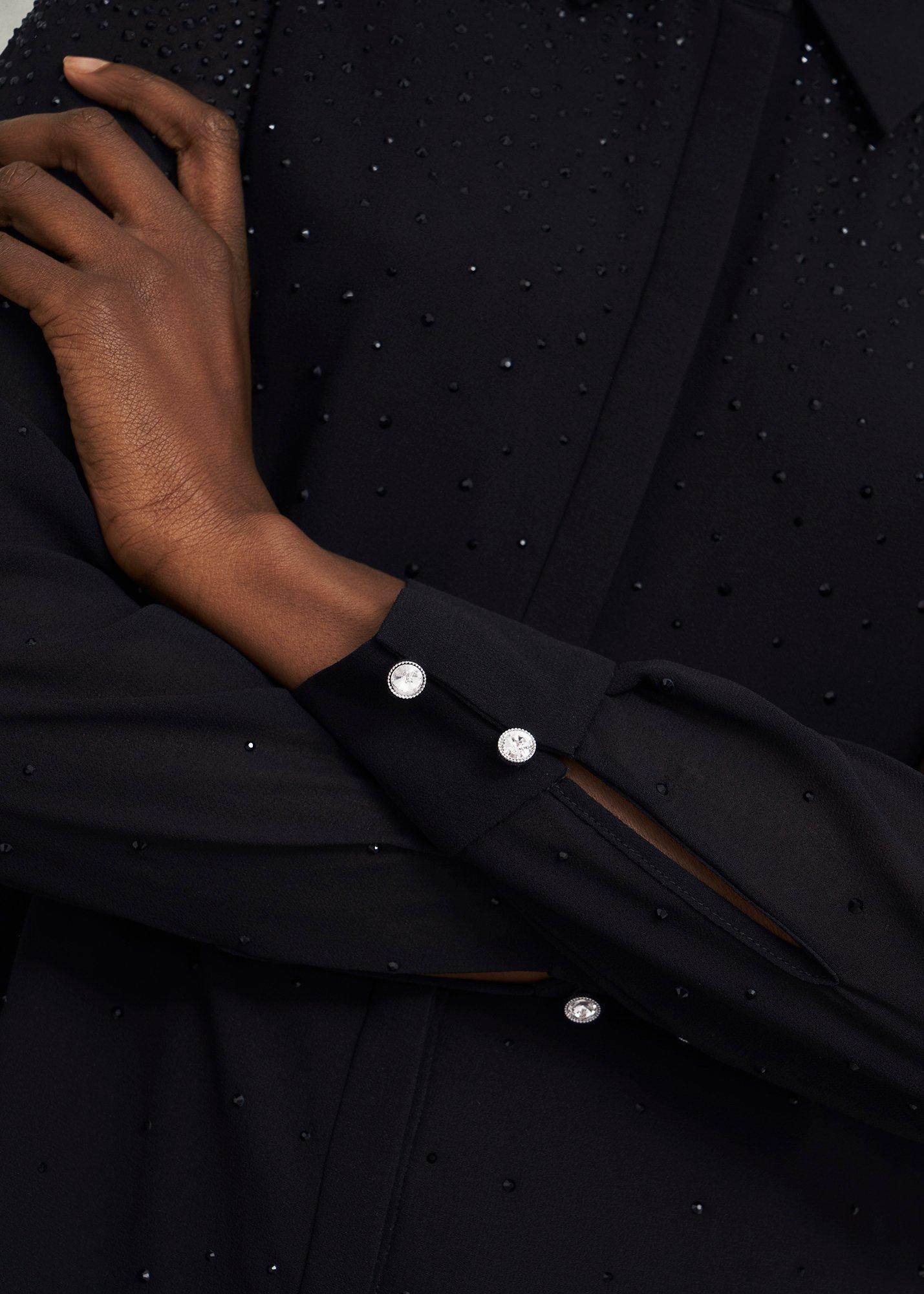 Shona Hotfix Shirt, Black, hi-res