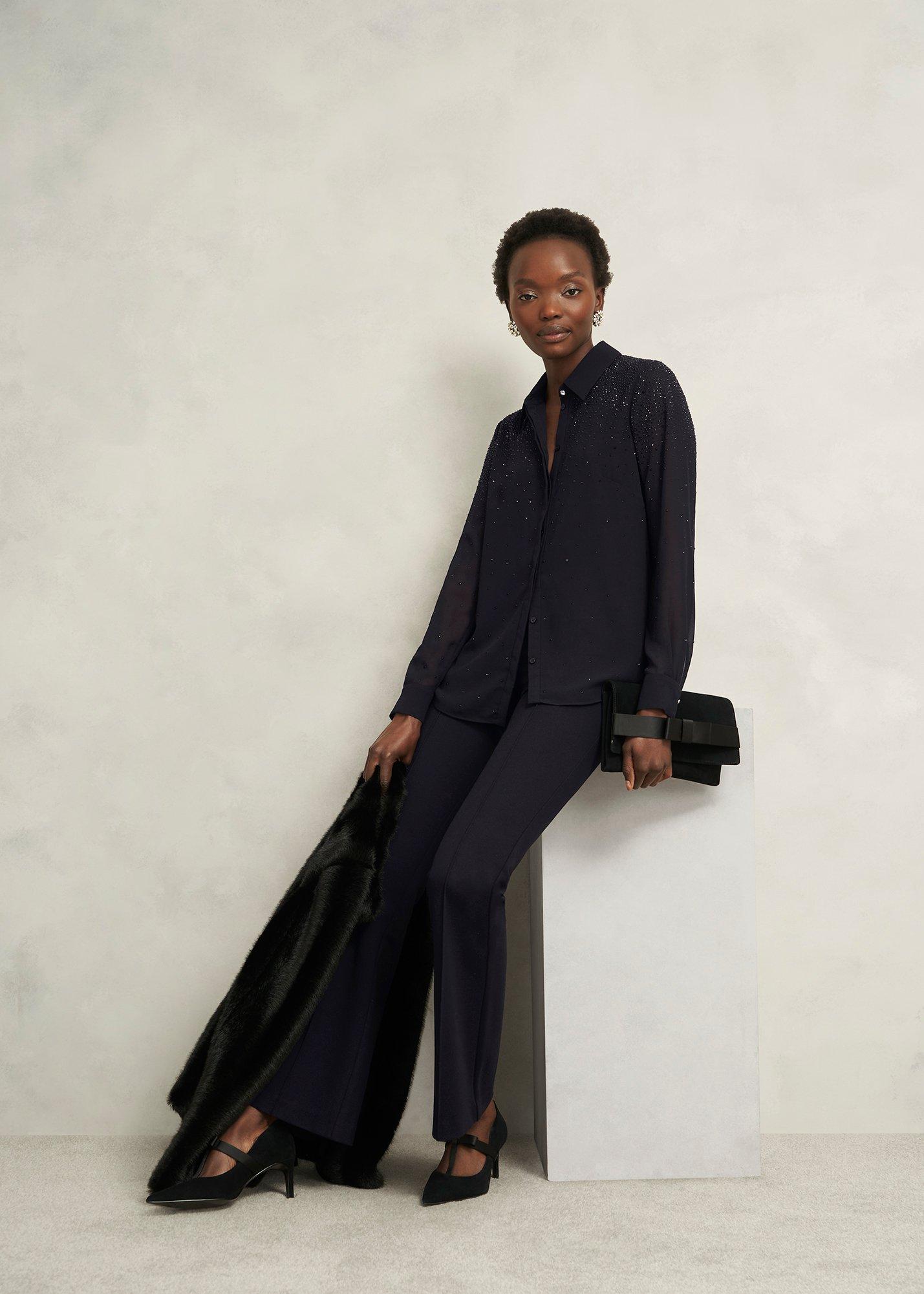 Shona Hotfix Shirt, Black, hi-res