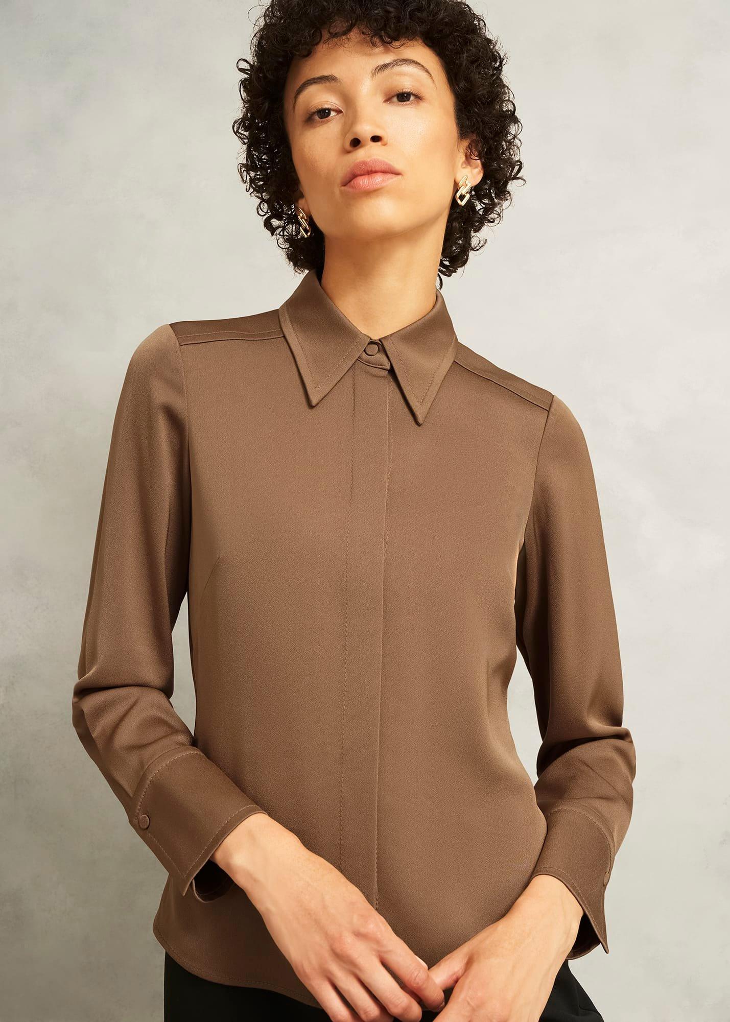 Gresham Shirt, Camel, hi-res