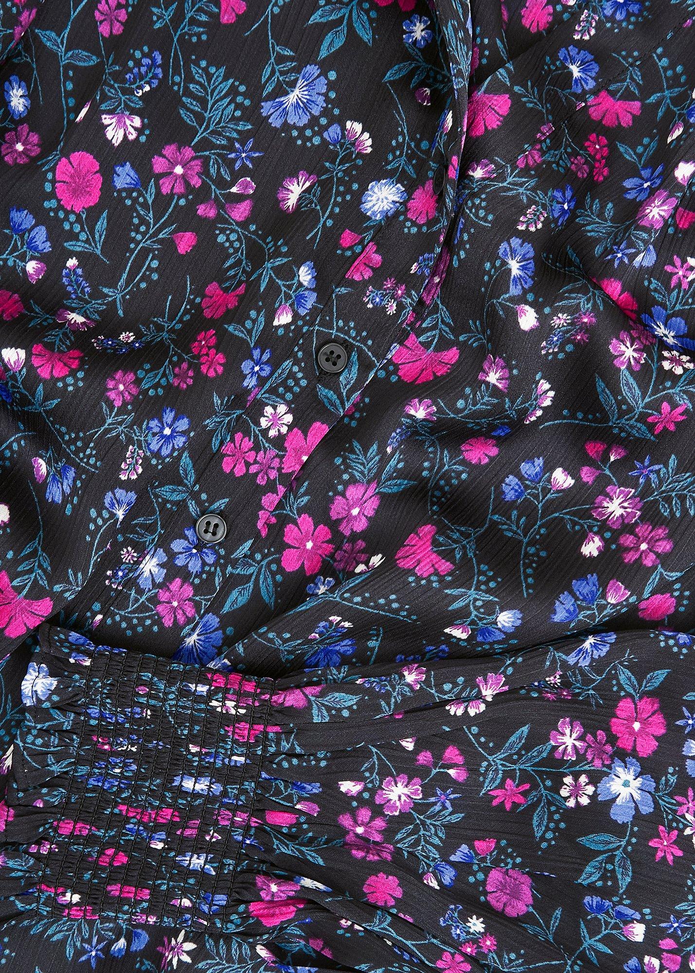 Tasha Blouse, Black Multi, hi-res