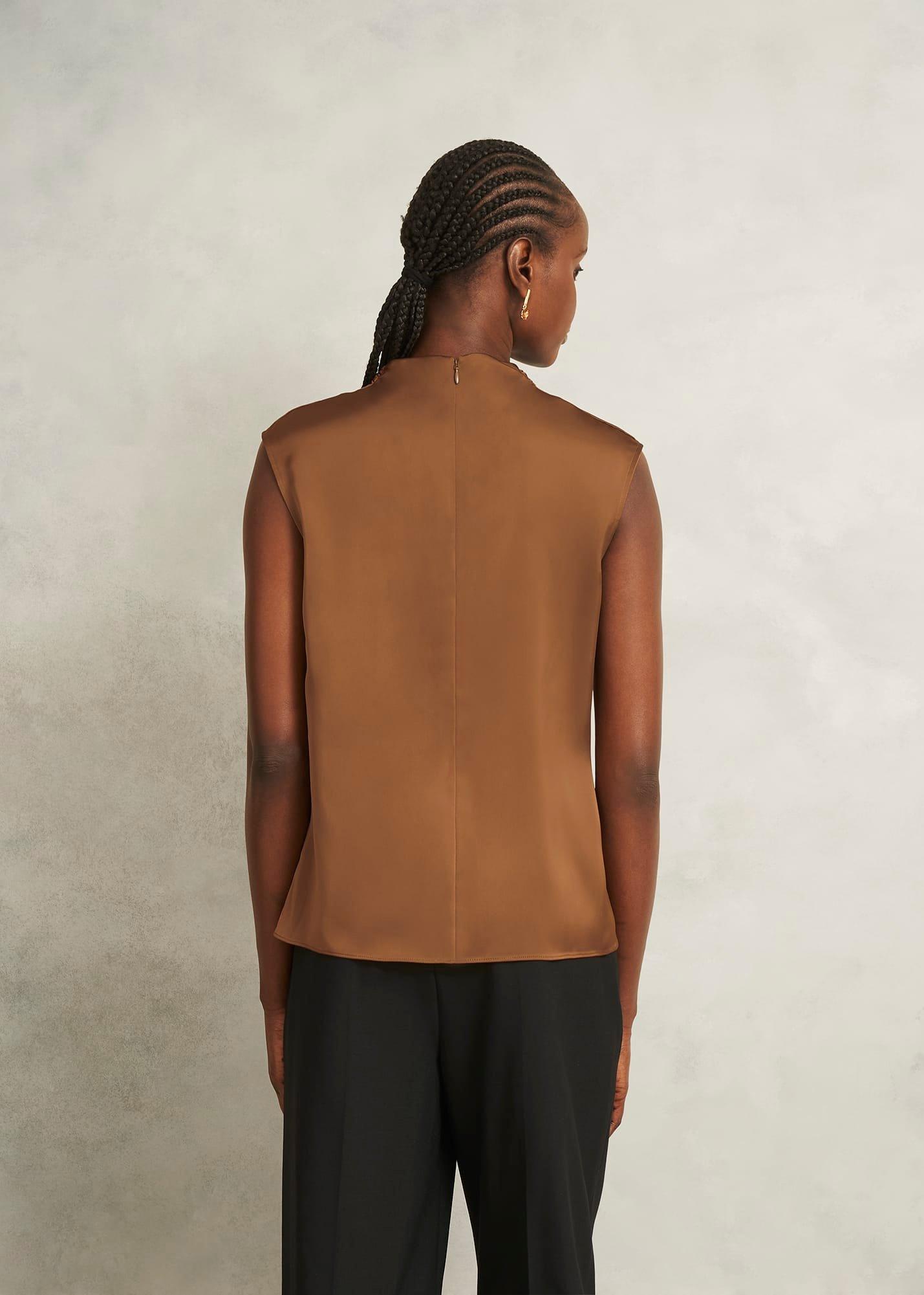 Gigi Blouse, Vicuna, hi-res