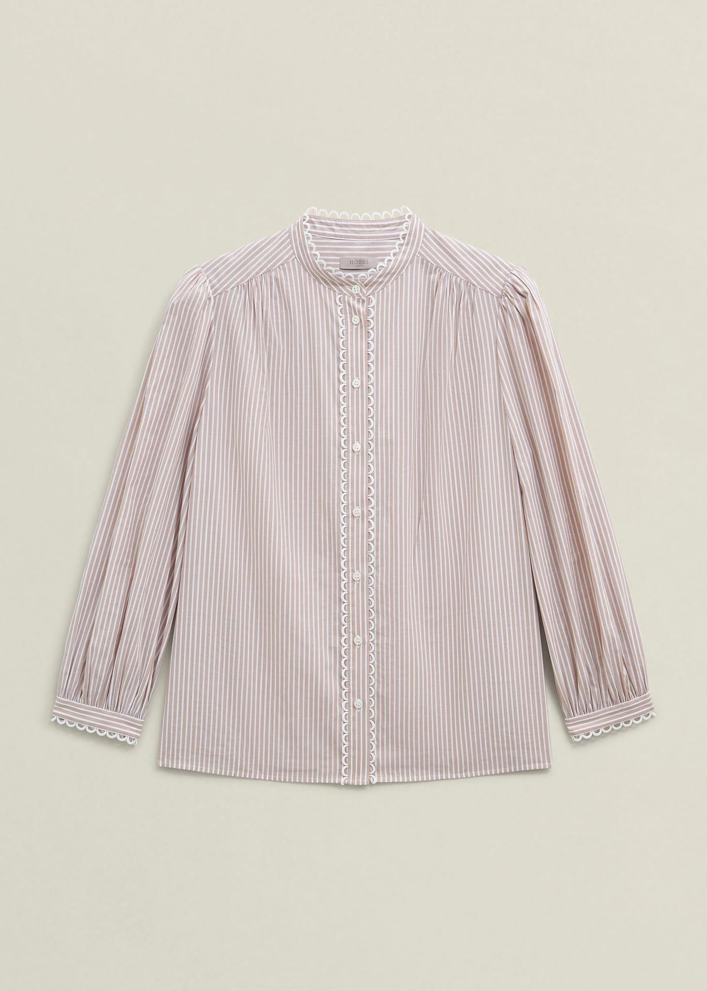 Becca Cotton Stripe Blouse