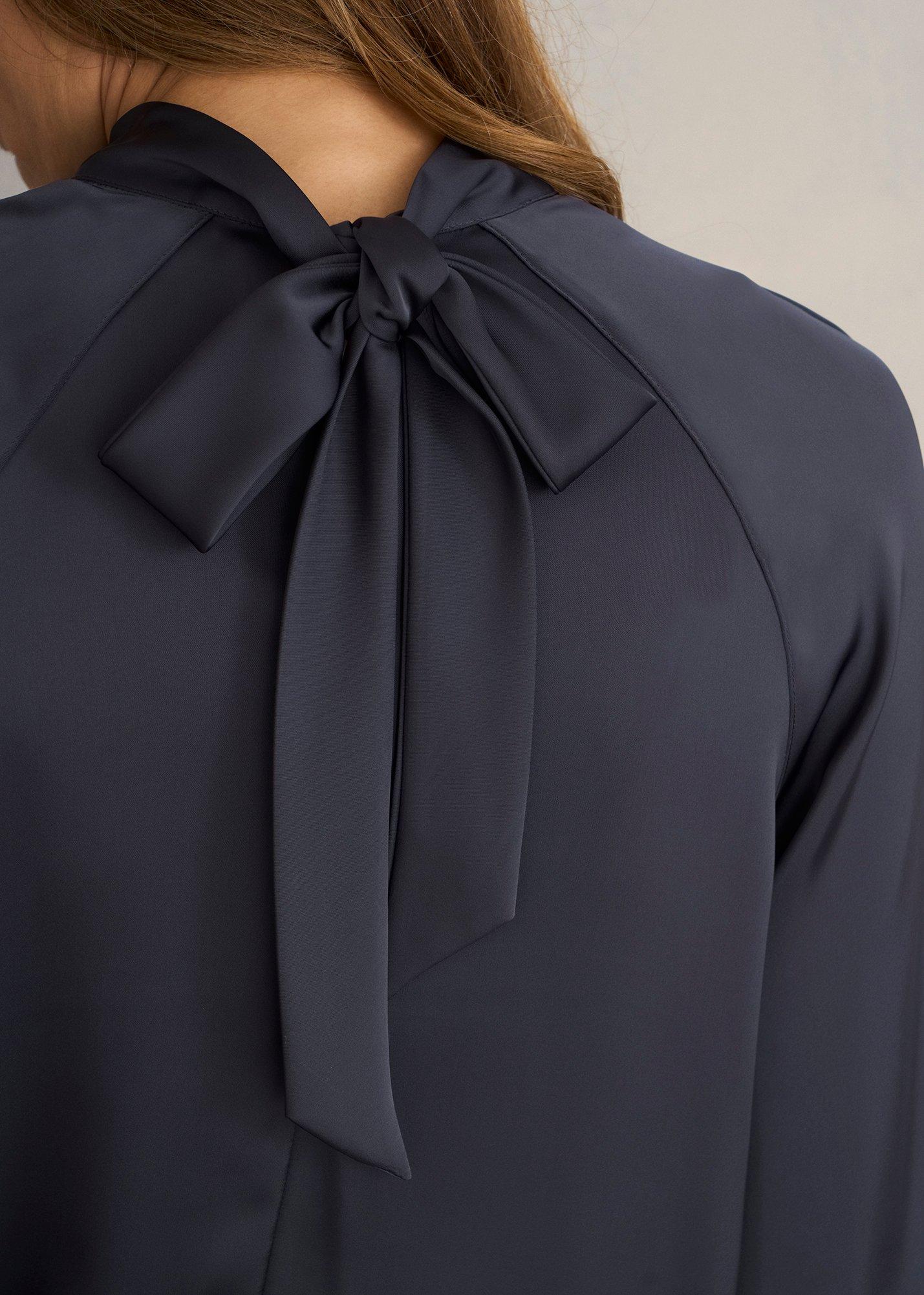 Tara Blouse, Deep Slate Blue, hi-res