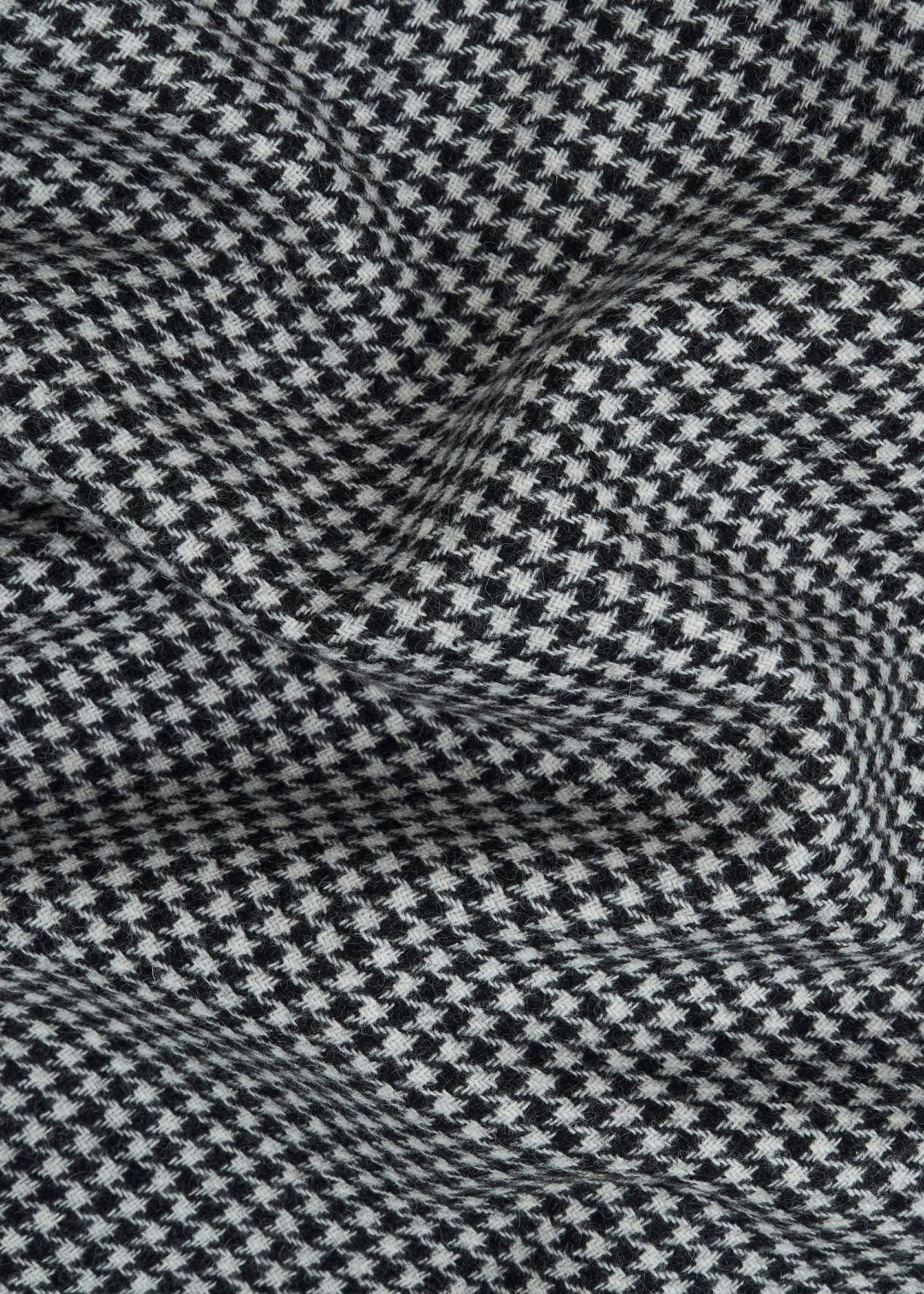 Dolly Wool Skirt, Black White, hi-res