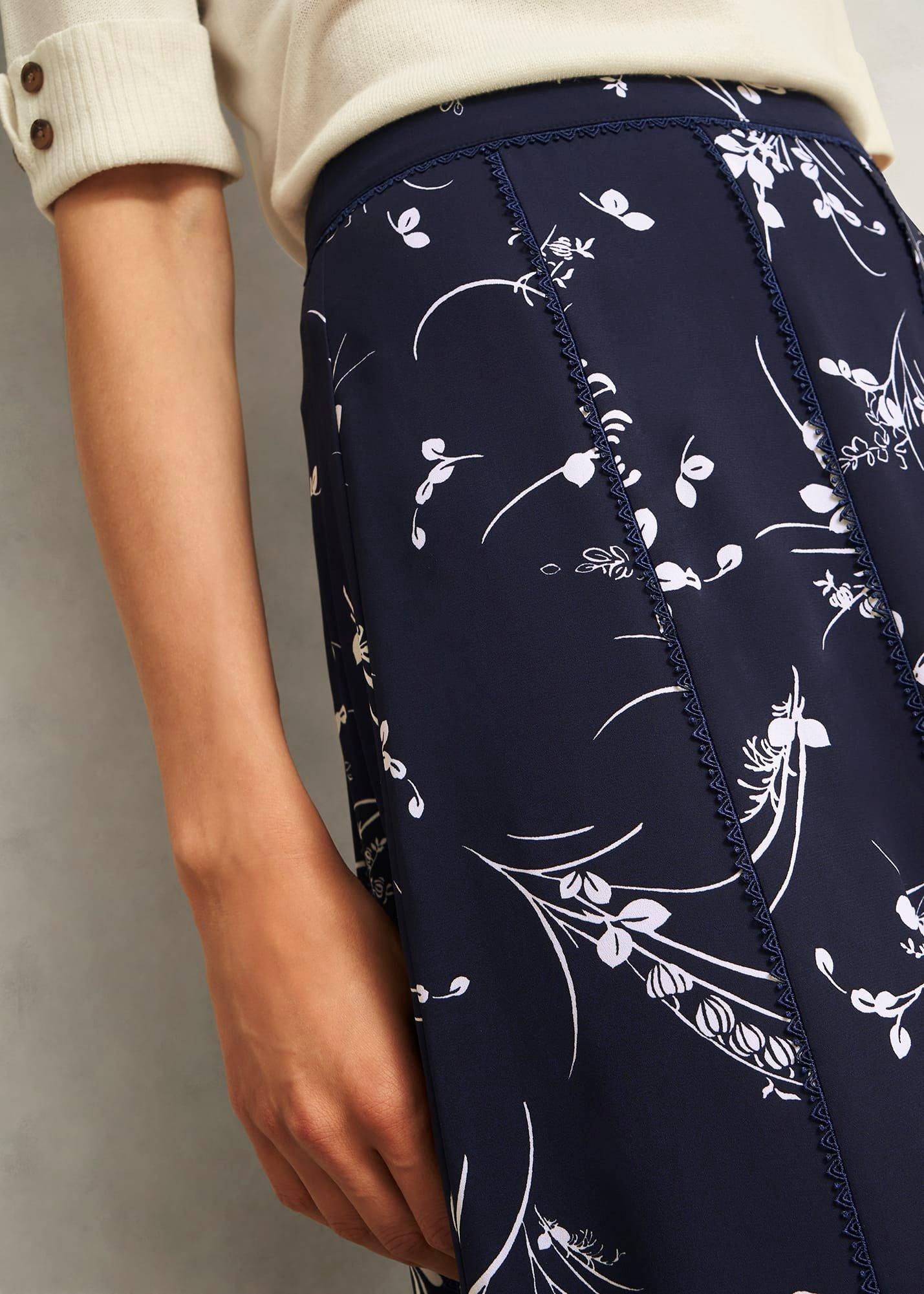 Brielle Skirt, Midnight Multi, hi-res