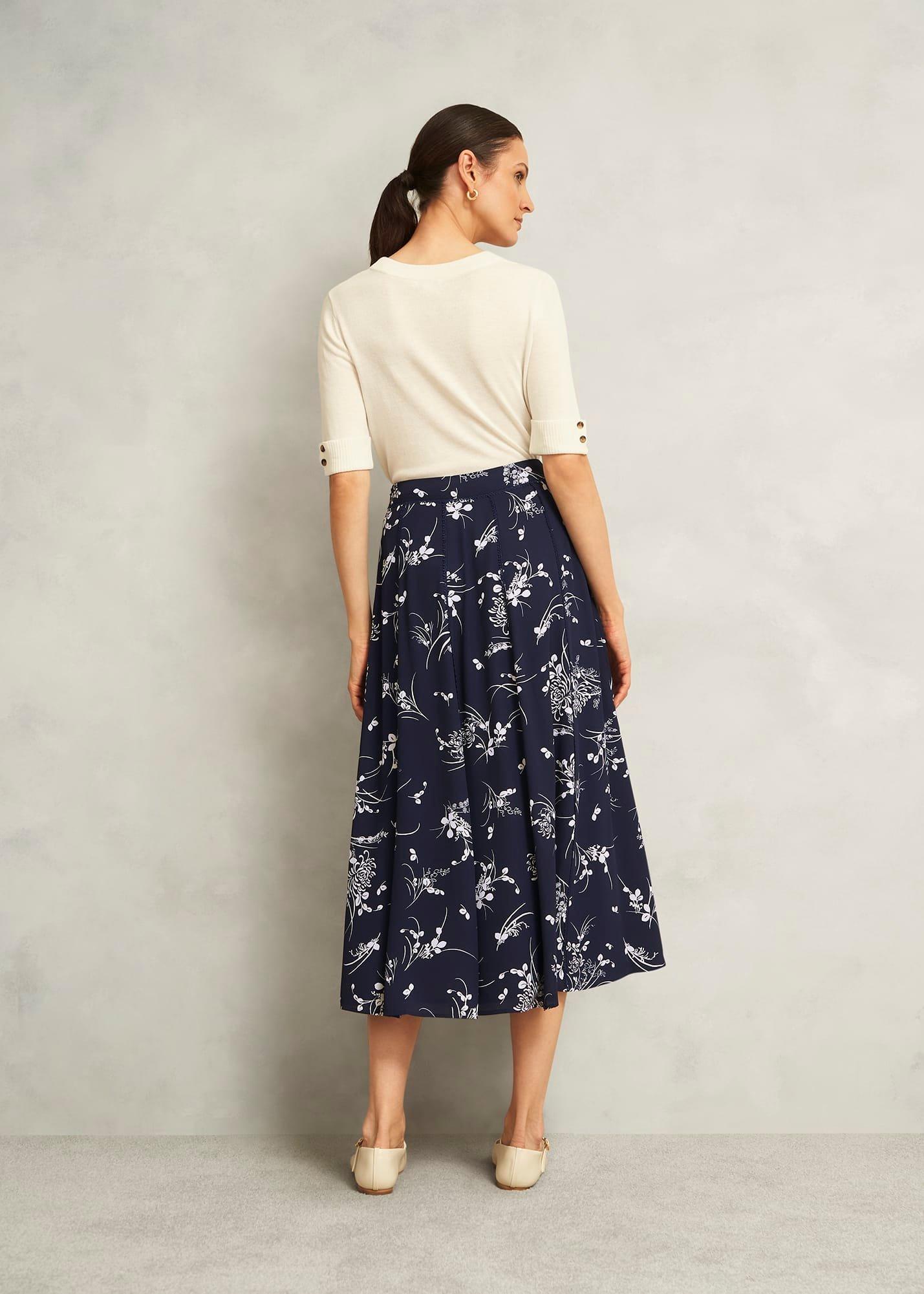 Brielle Skirt, Midnight Multi, hi-res