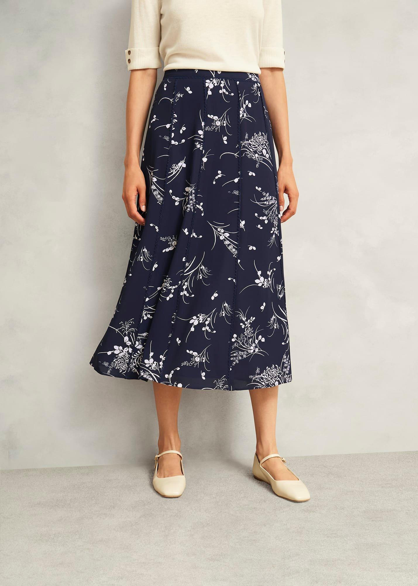 Brielle Skirt, Midnight Multi, hi-res