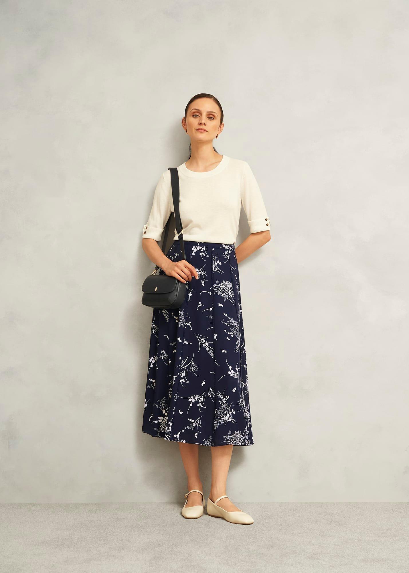 Brielle Skirt, Midnight Multi, hi-res