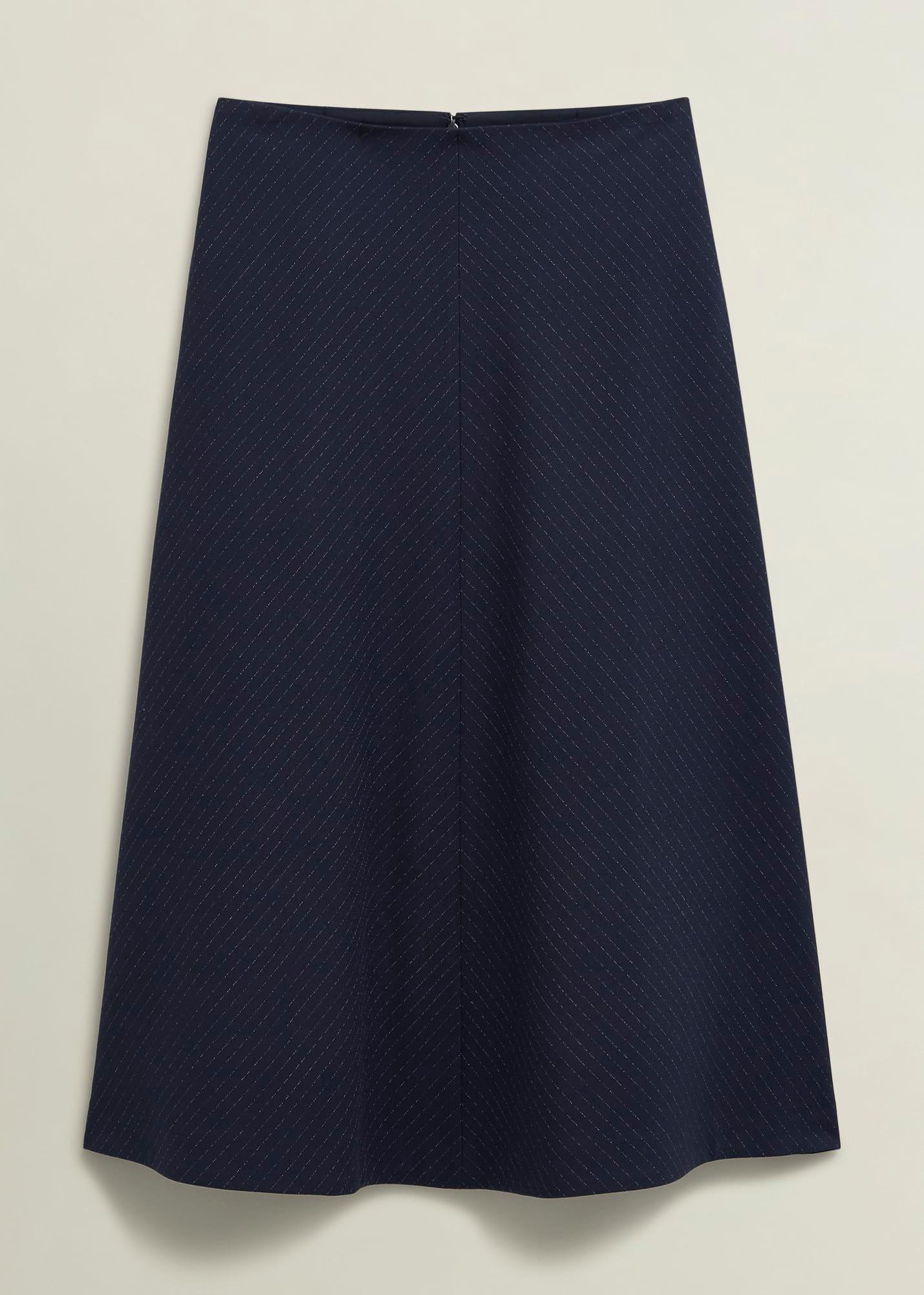 Laura Skirt, Navy Ivory, hi-res