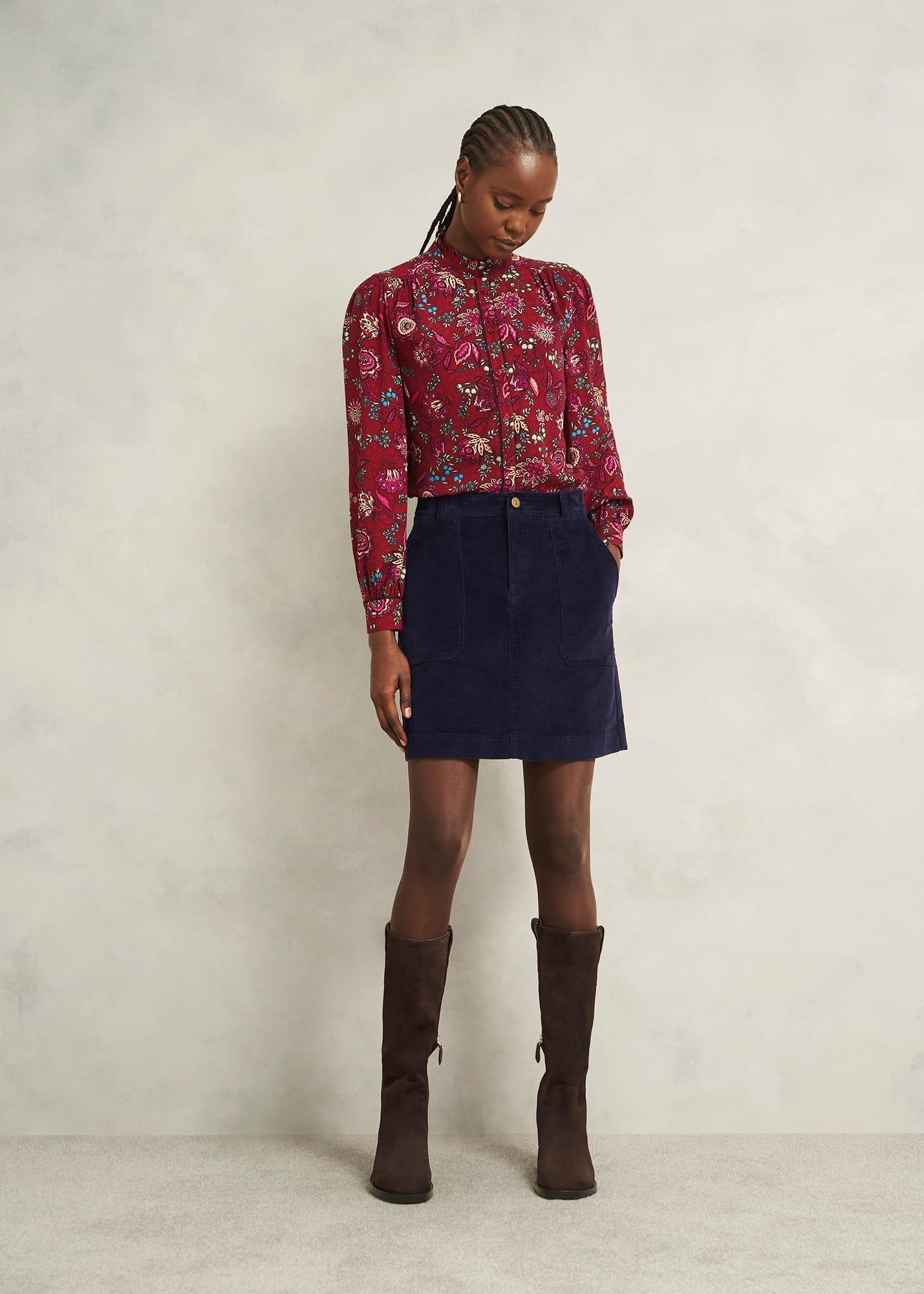 Izara Corduroy Skirt