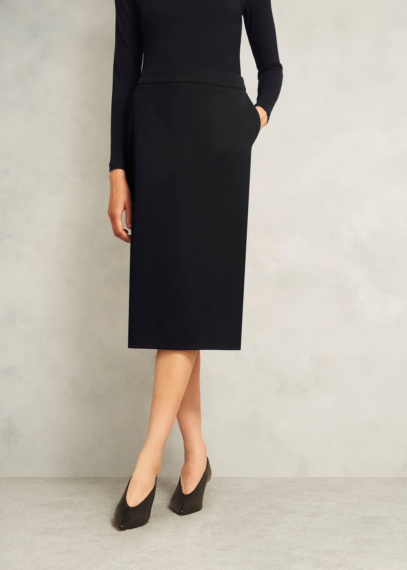 Belgrave Skirt, Black, hi-res