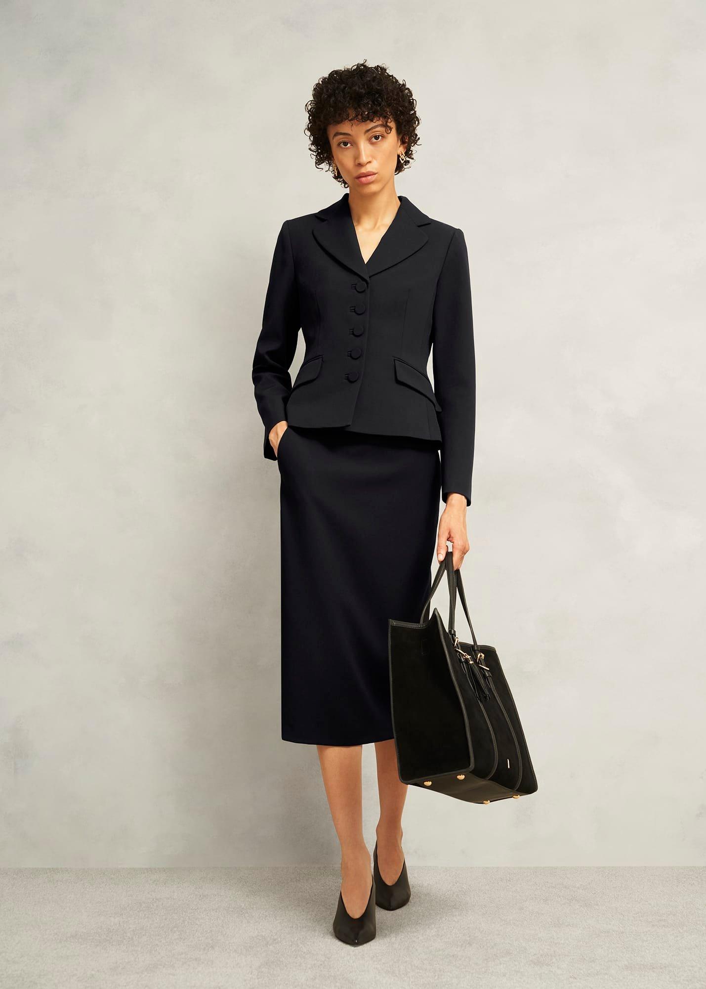 Belgrave Skirt, Black, hi-res