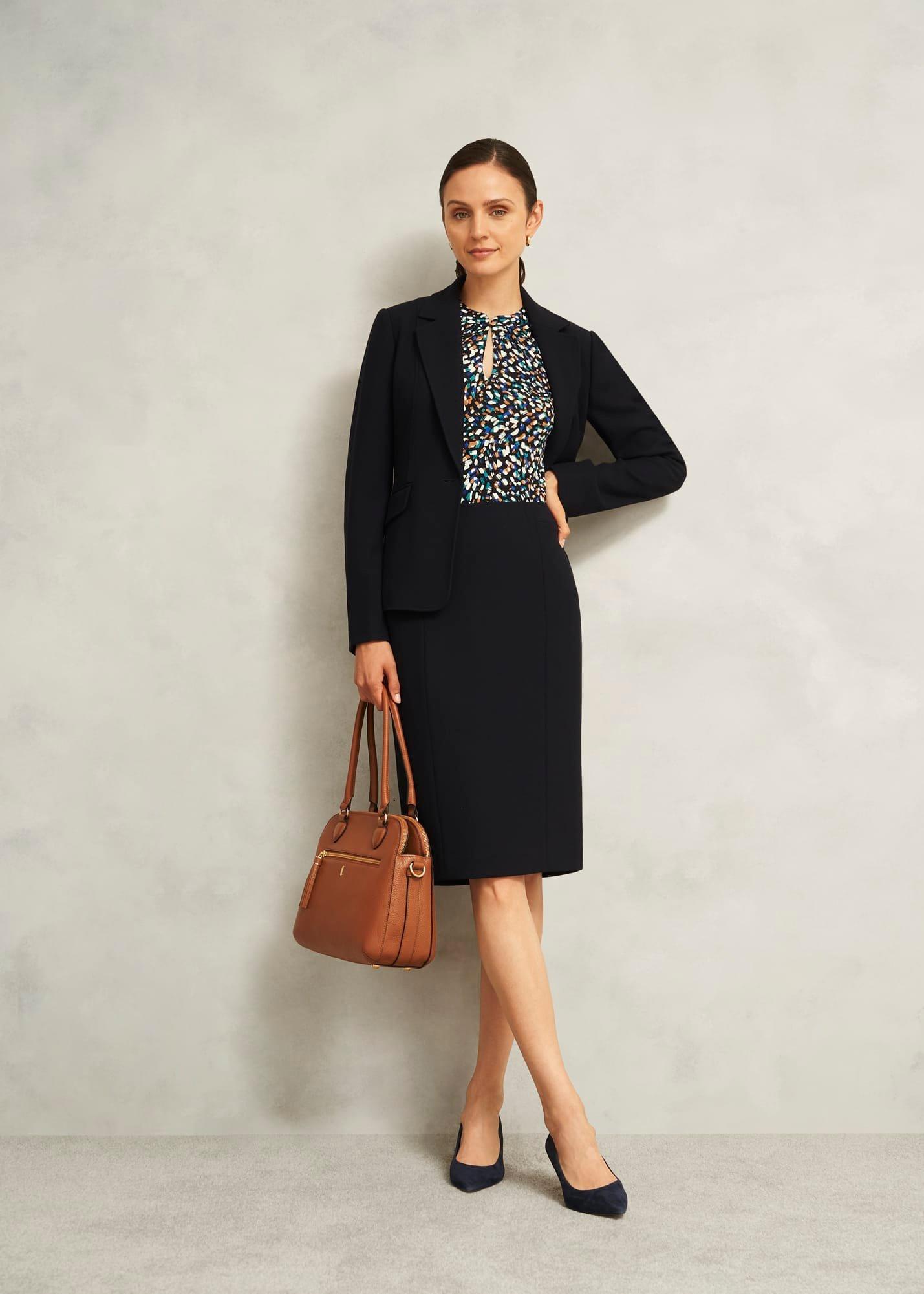 Ivy Skirt, Navy, hi-res