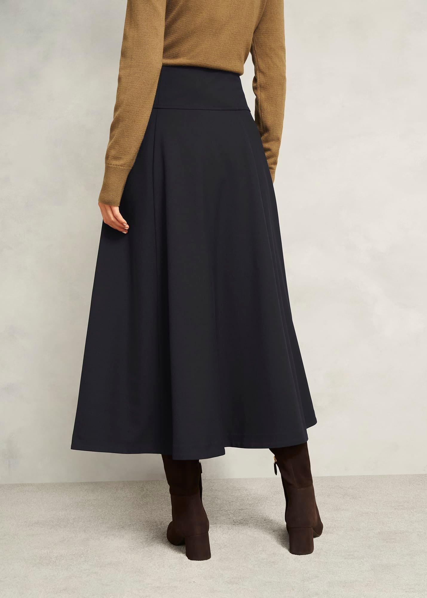 Berkely Skirt, Black, hi-res