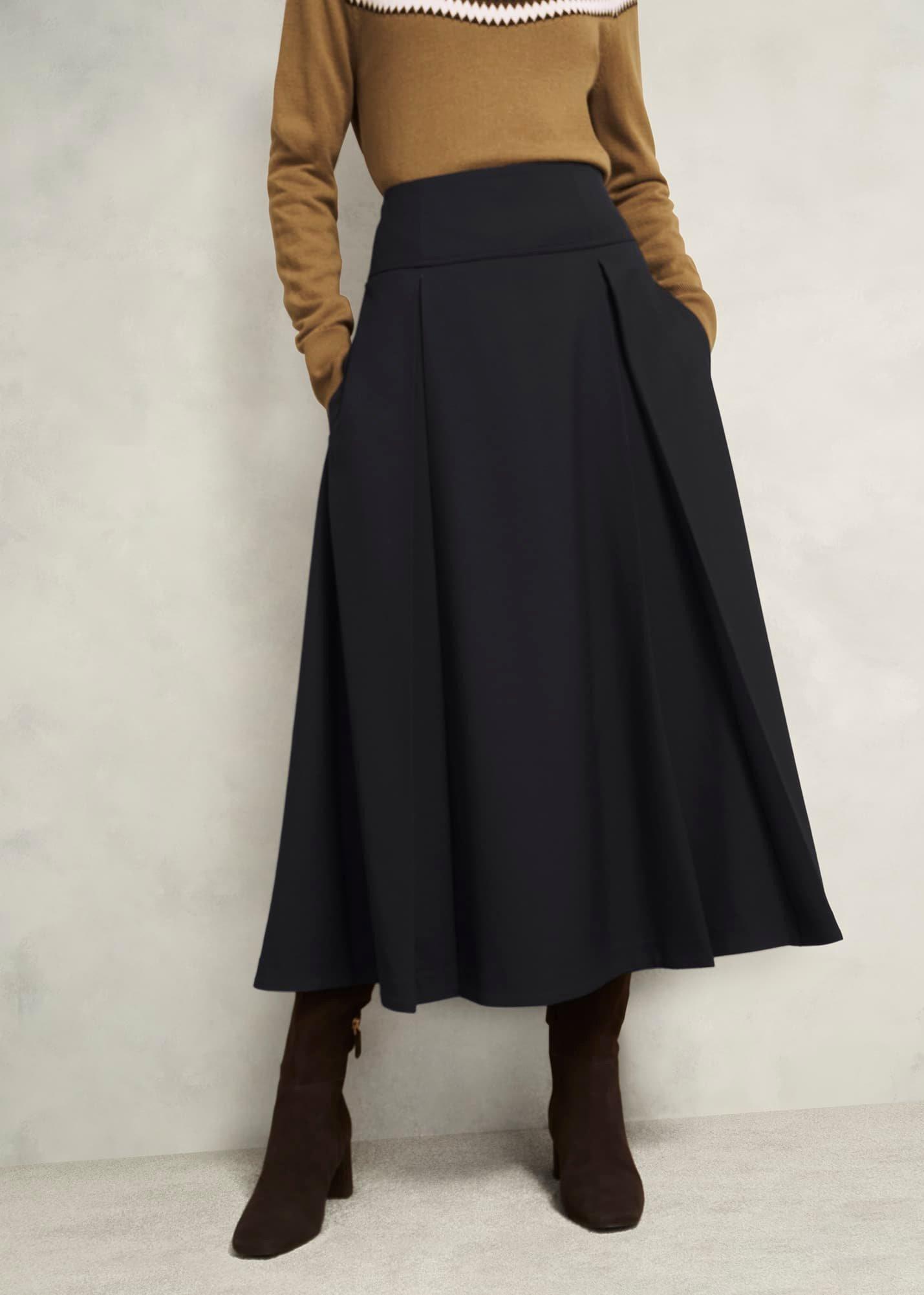 Berkely Skirt, Black, hi-res