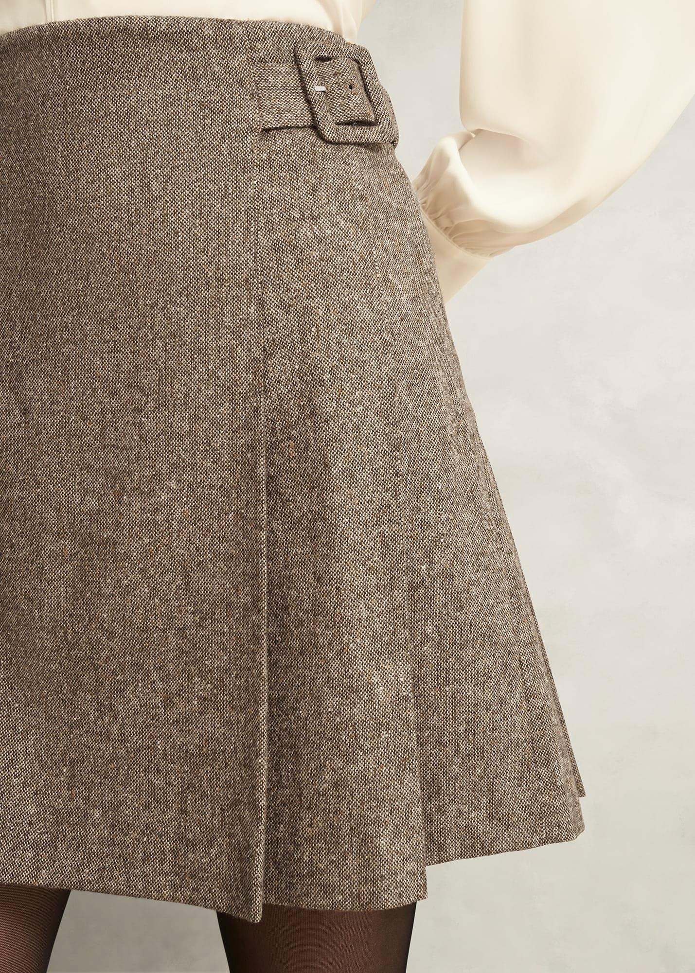 Elvie Skirt, Brown Multi, hi-res