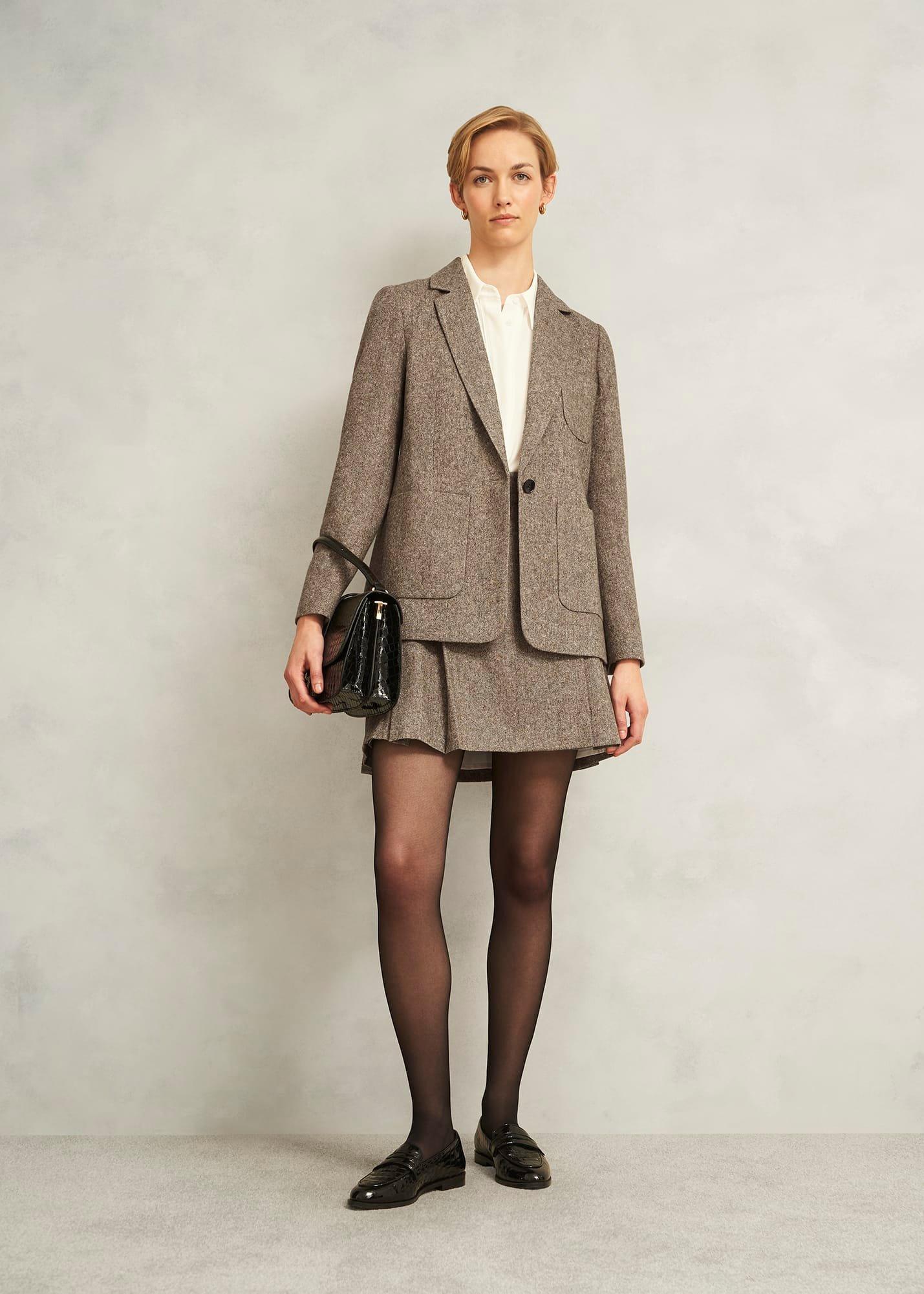 Elvie Skirt, Brown Multi, hi-res