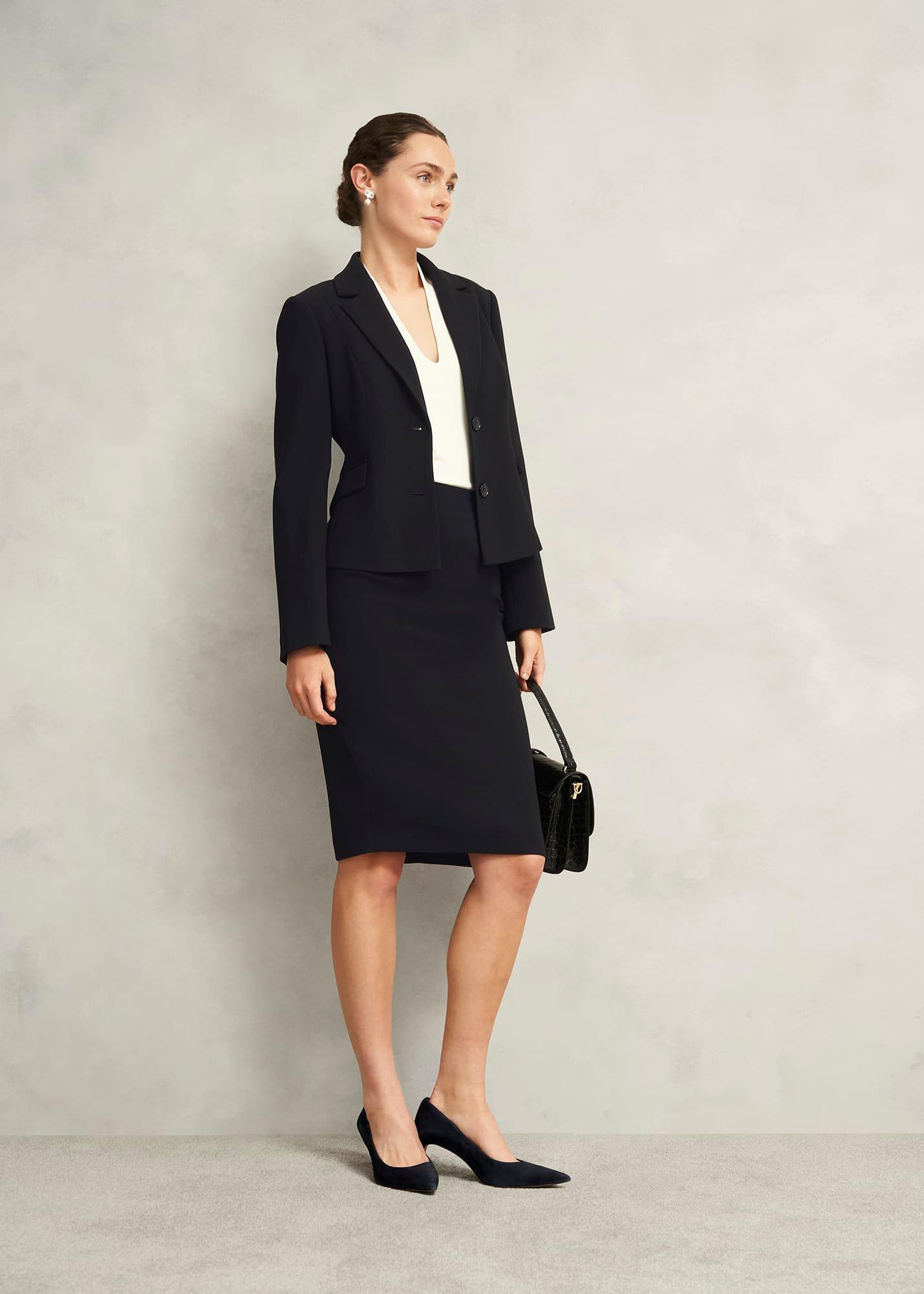 Petite Rae Skirt, Black, hi-res