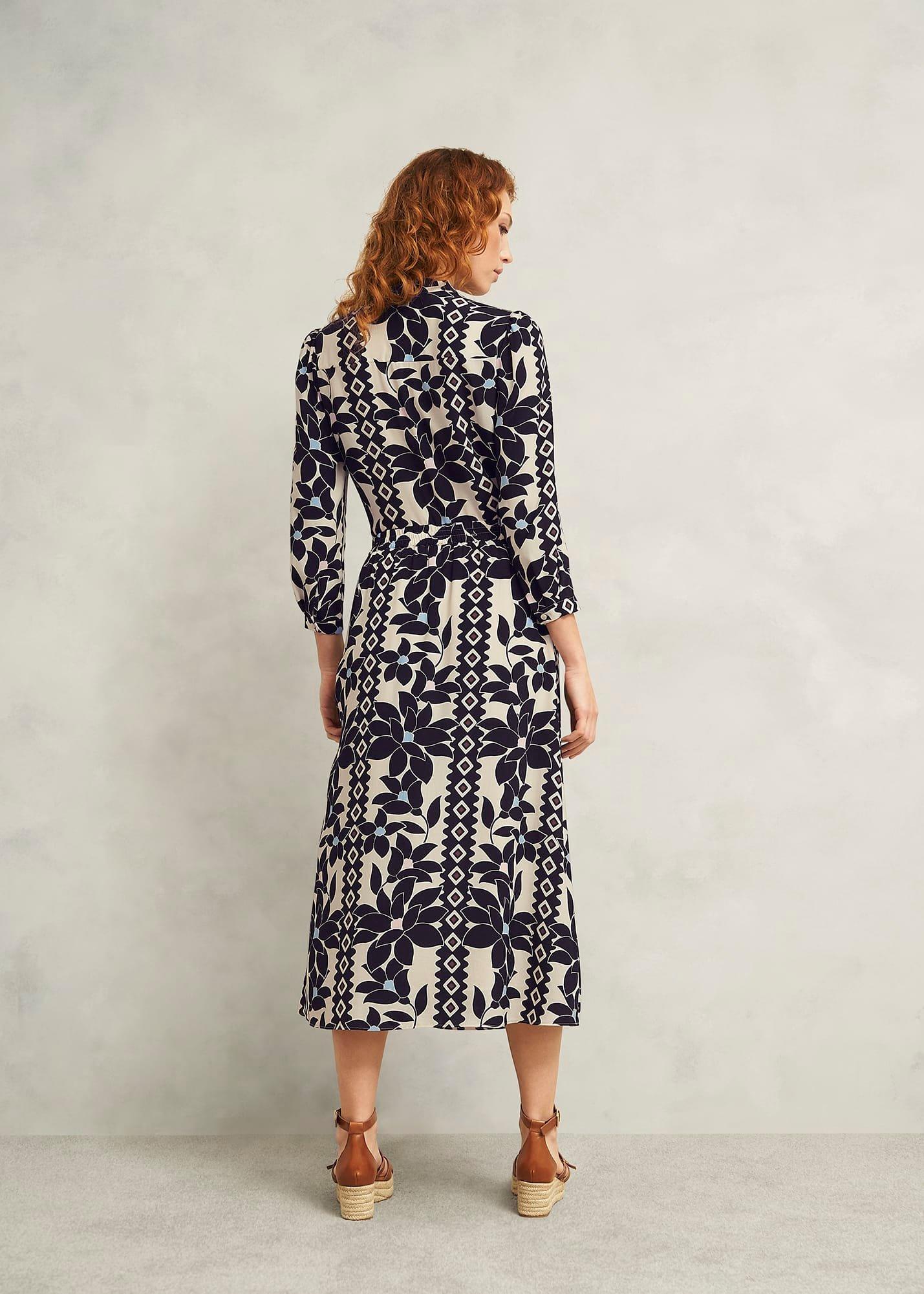 Lyra Skirt, Navy Multi, hi-res