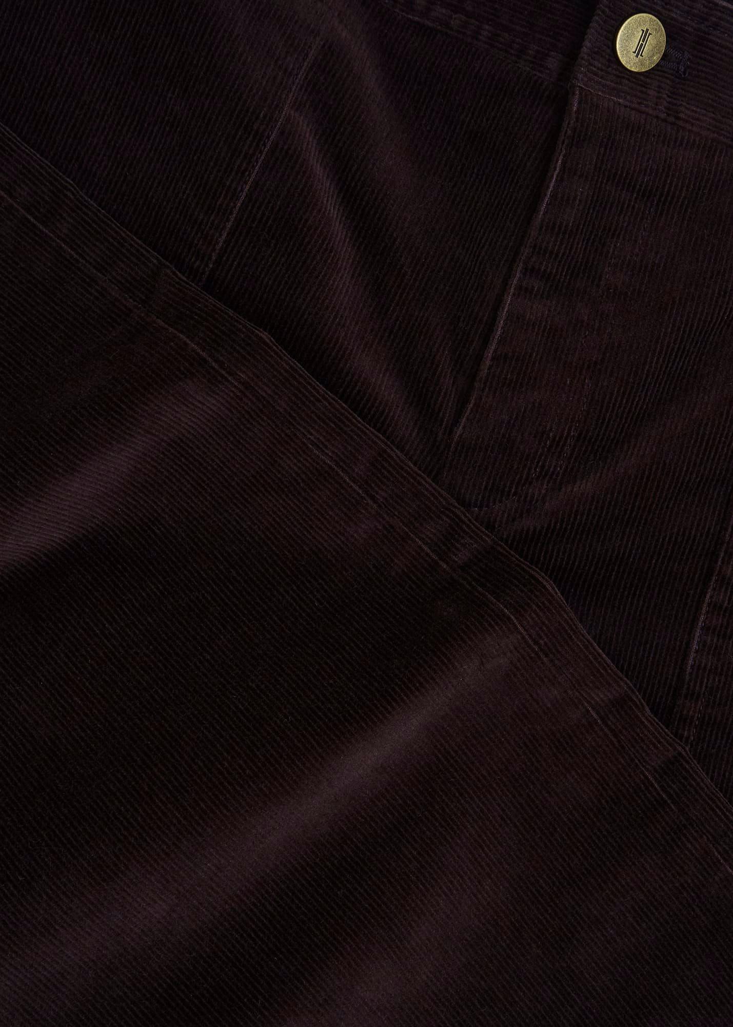 Kendall Corduroy Trousers, Deep Brown, hi-res